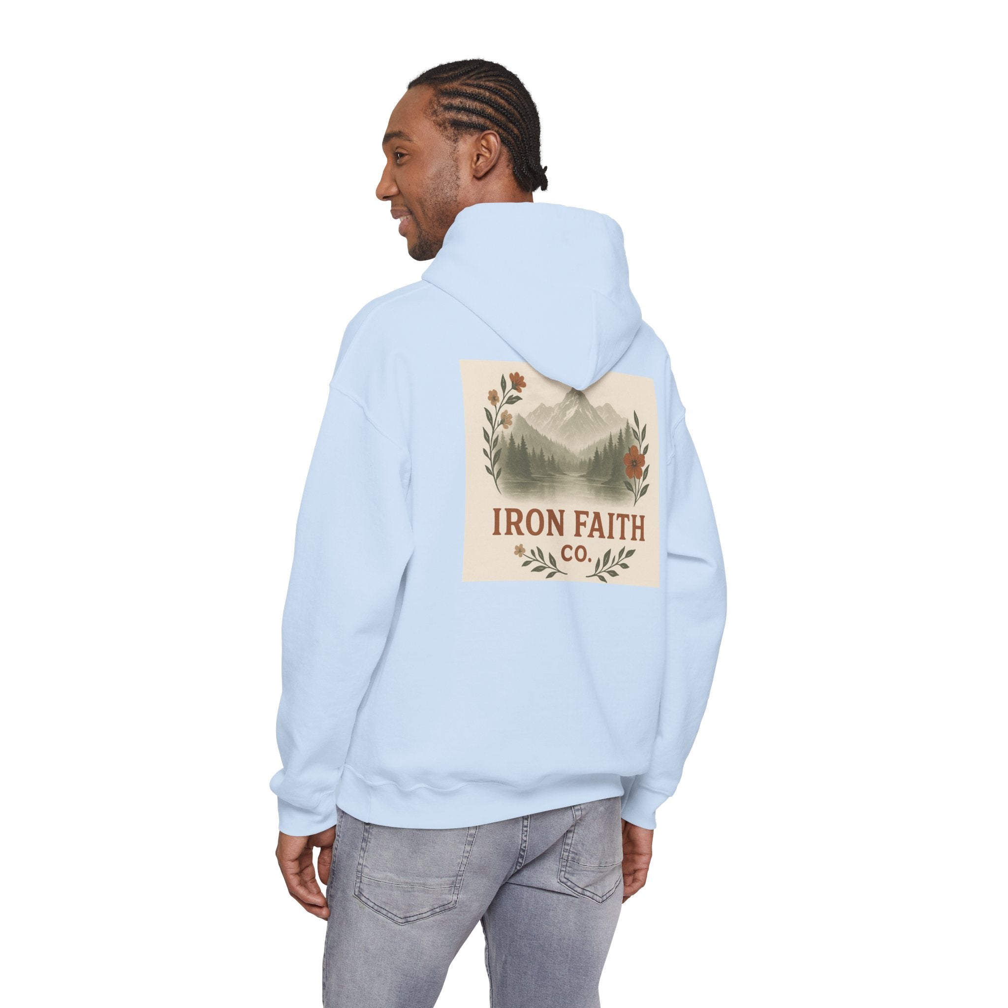 Iron Faith Co. Mountain Logo Pullover