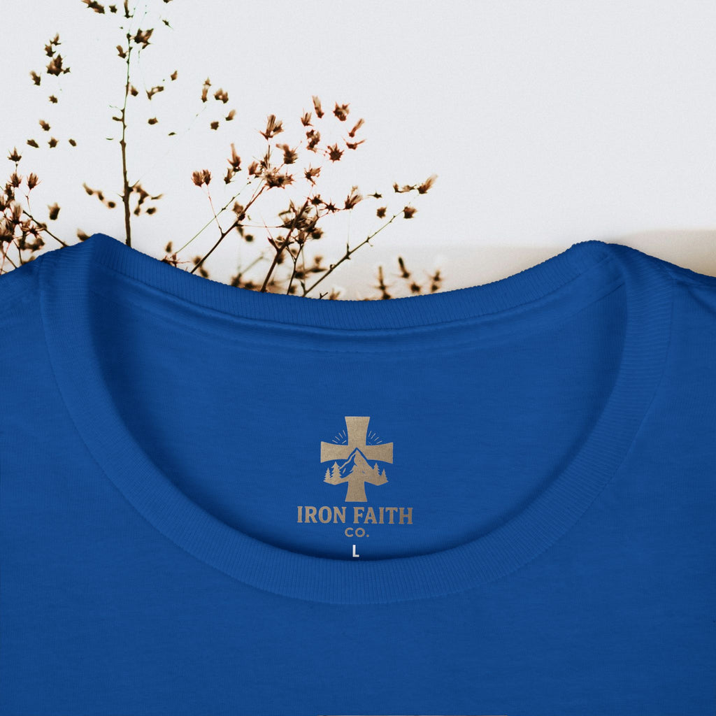 Iron Faith Co. | Walk by Faith | Women's Softstyle Tee