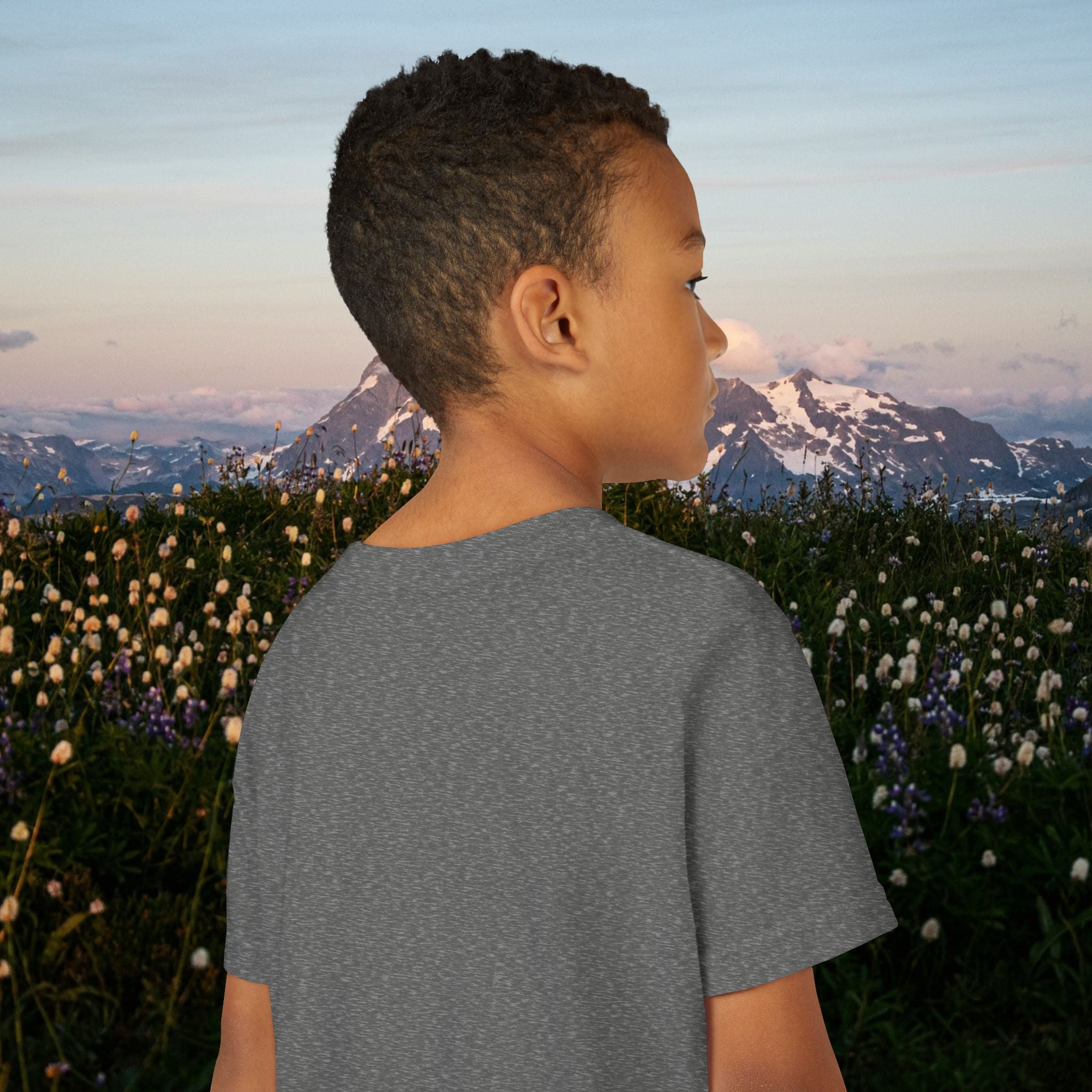 Keep going keep growing | Iron Faith Co. | Youth Short Sleeve Tee