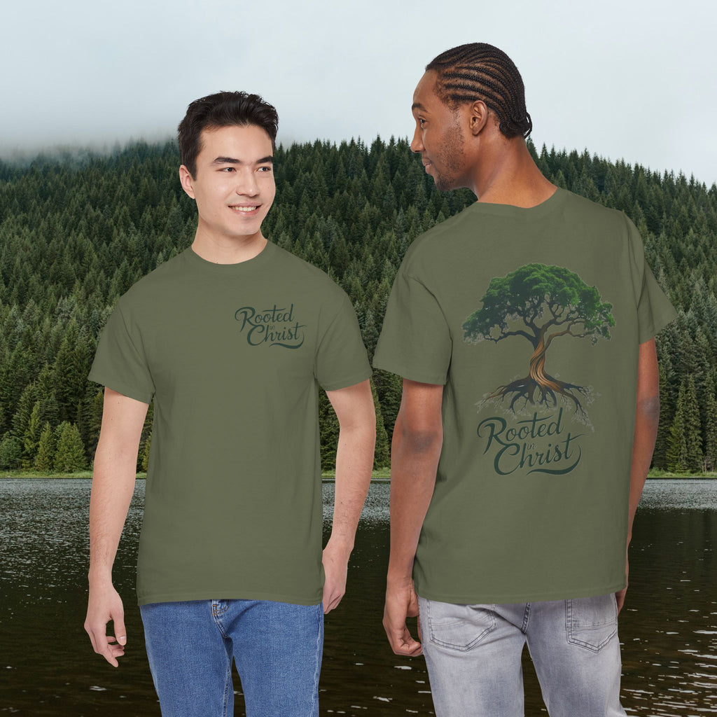 Iron Faith Co. | Rooted Christ Heavy Cotton Tee