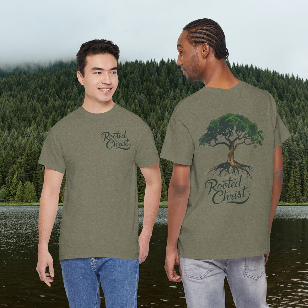 Iron Faith Co. | Rooted Christ Heavy Cotton Tee