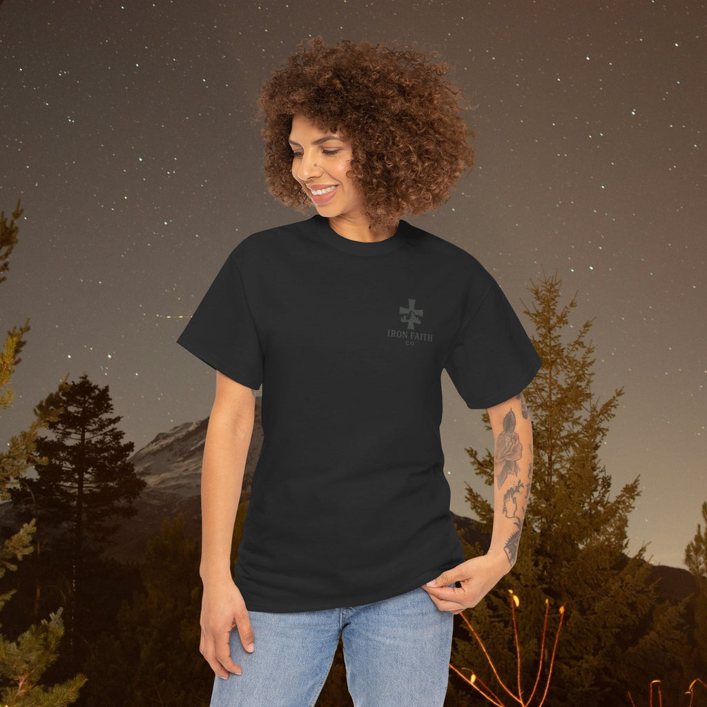 Iron Faith Co | Not Perfect, Just Forgiven - Unisex Heavy Cotton T-Shirt