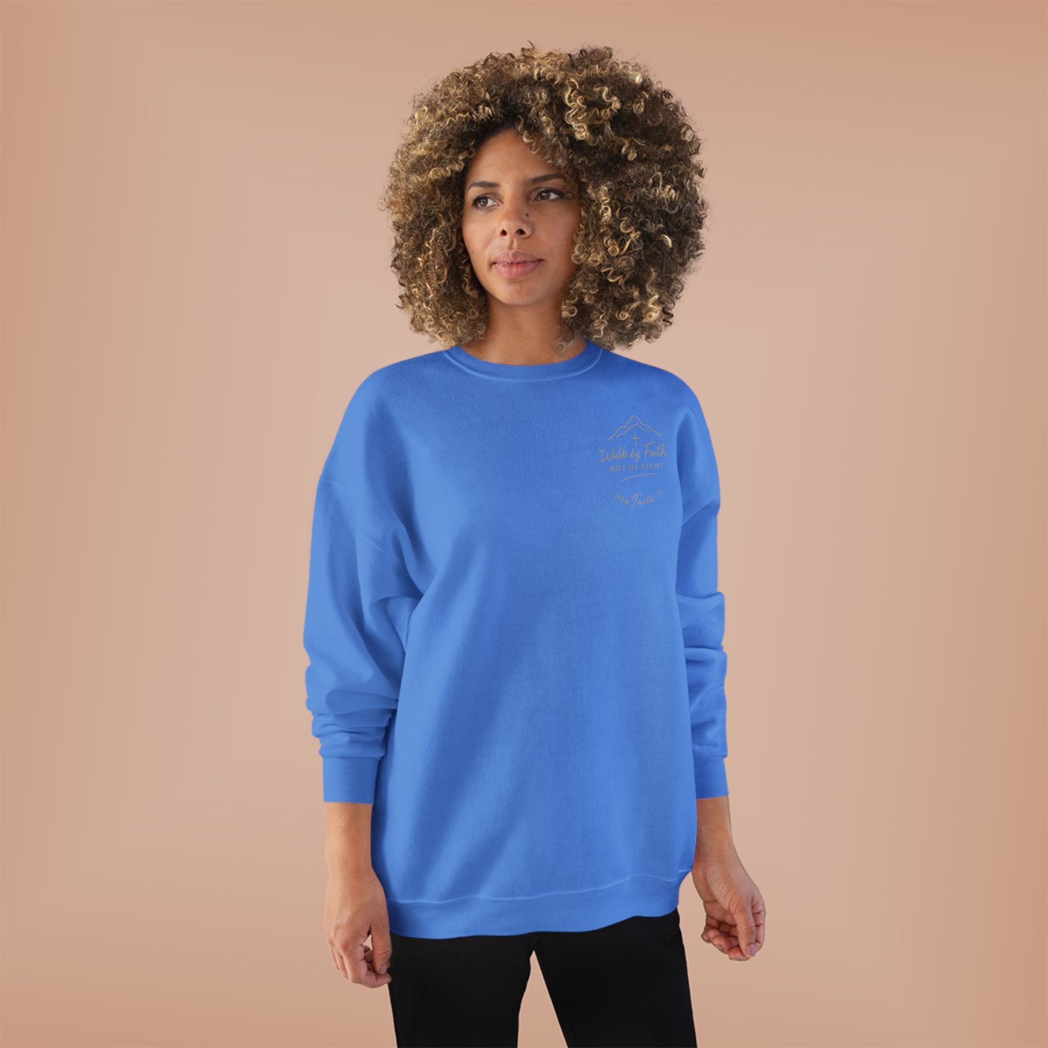 Gods creation | Iron Faith Co. | Eco-Friendly Crewneck Sweatshirt