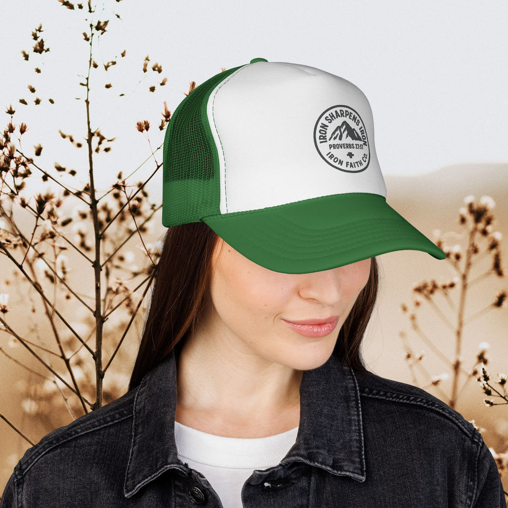 Iron Faith Co. | Iron sharpens iron | Trucker Cap