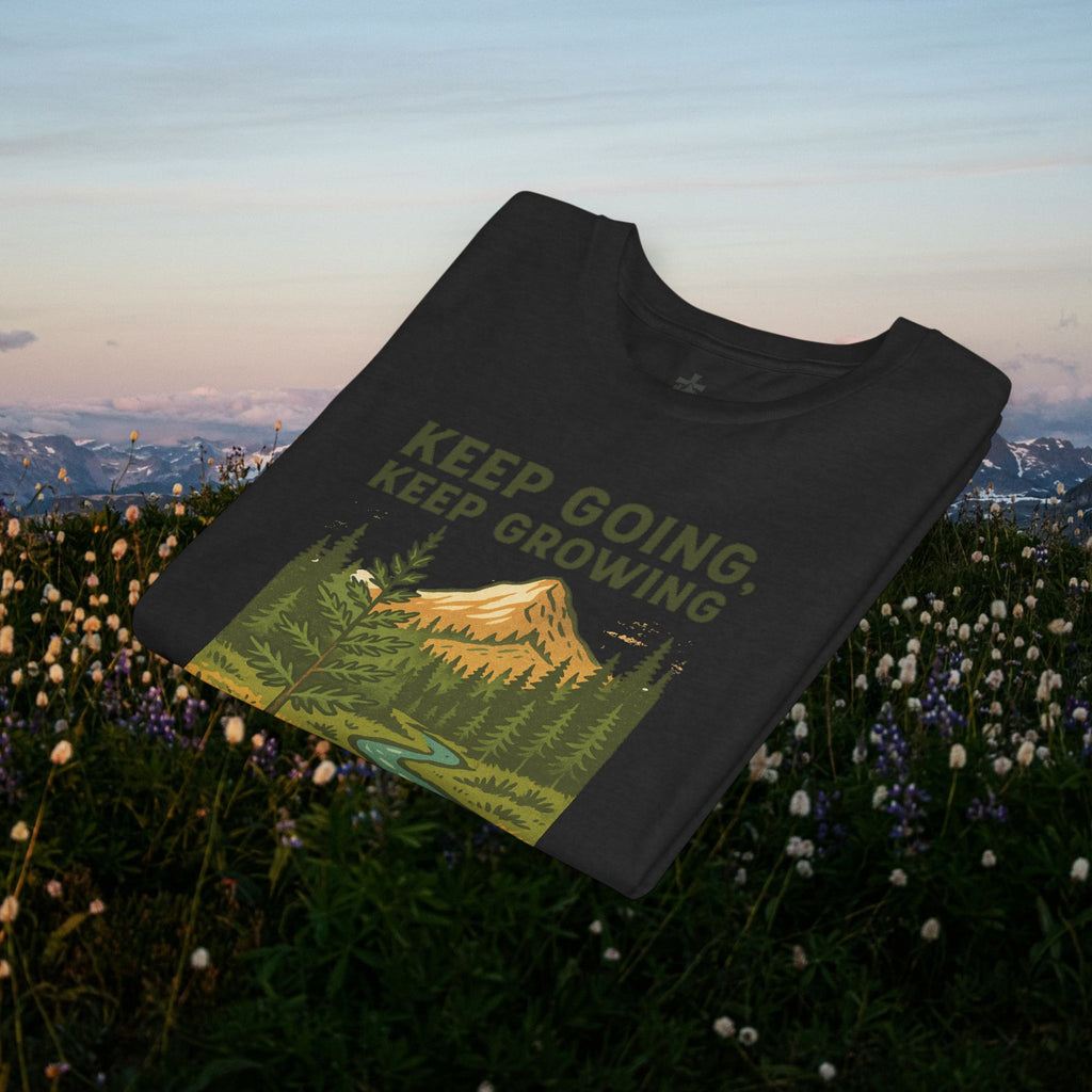 Keep going keep growing | Iron Faith Co. | Youth Short Sleeve Tee