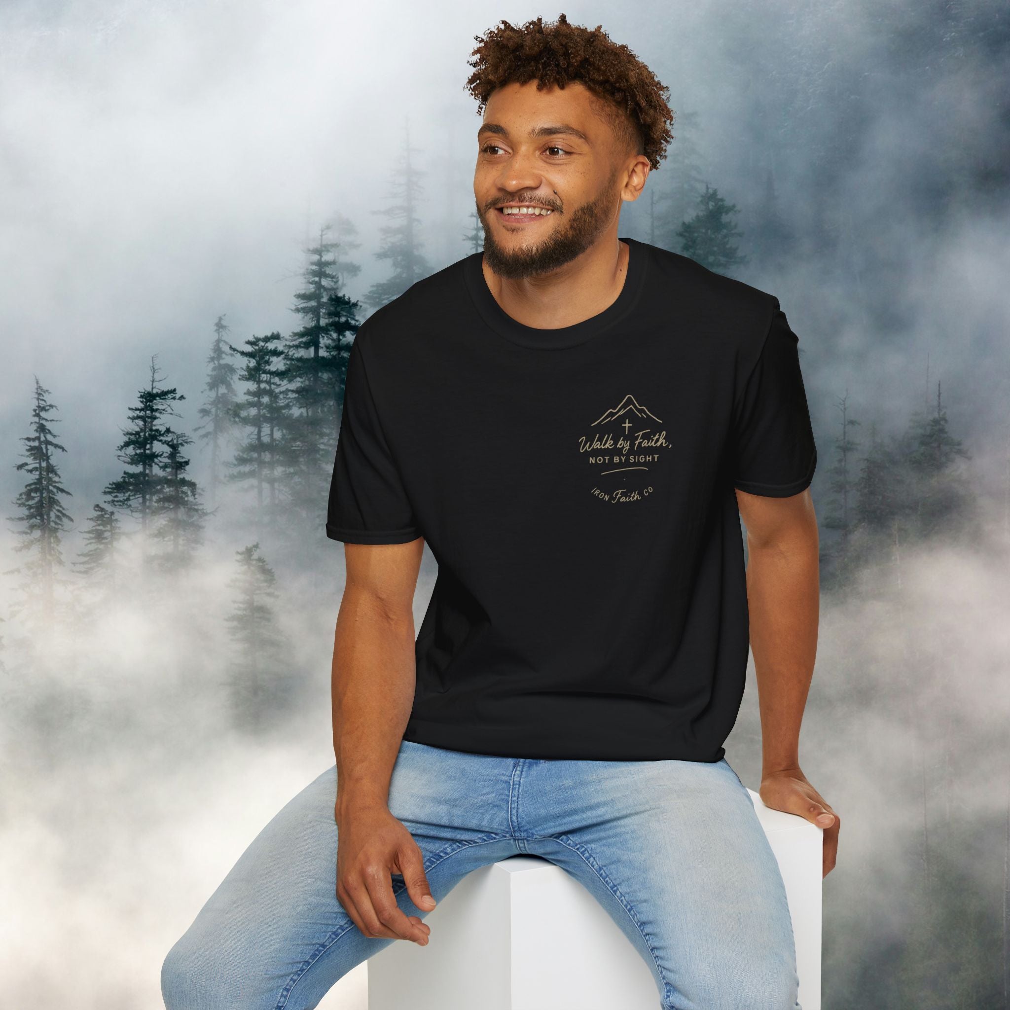 Iron Faith co | Matthew 6:34 T-shirt