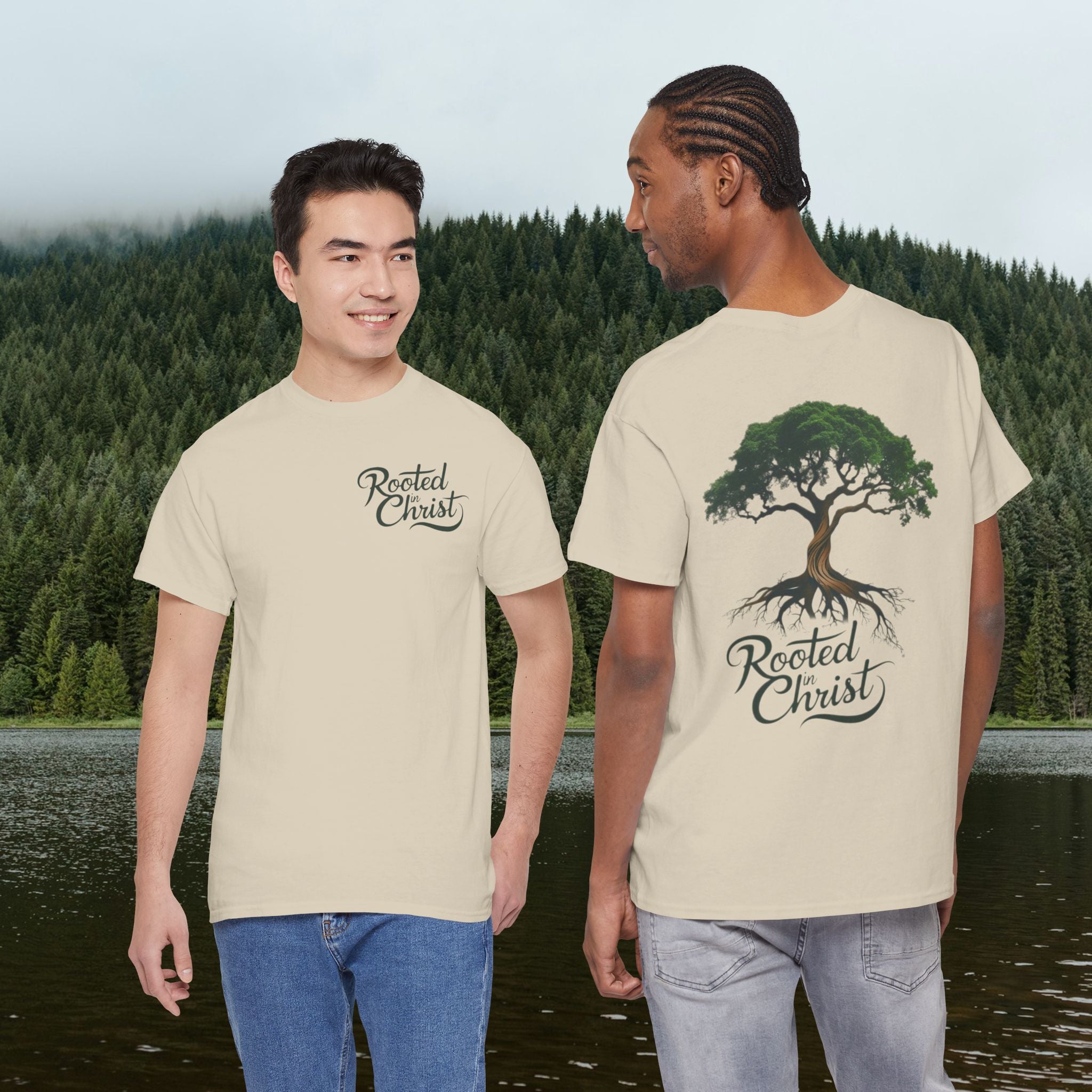 Iron Faith Co. | Rooted Christ Heavy Cotton Tee