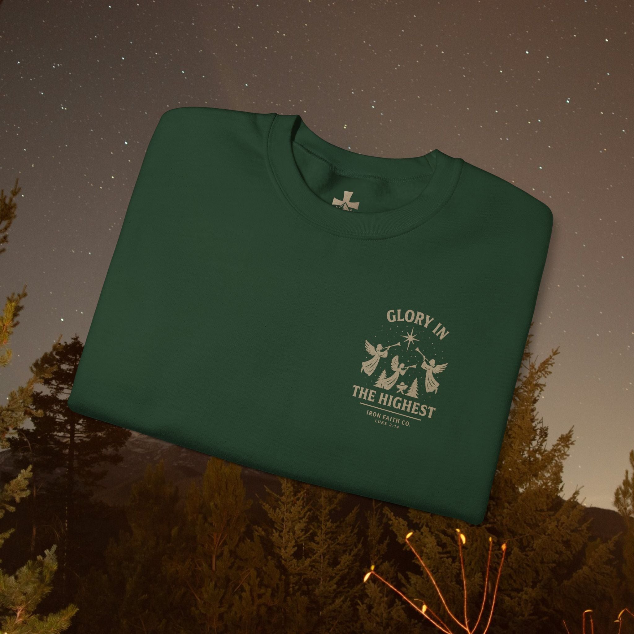 Hope Was Born This Night Sweatshirt - IronFaithCo.