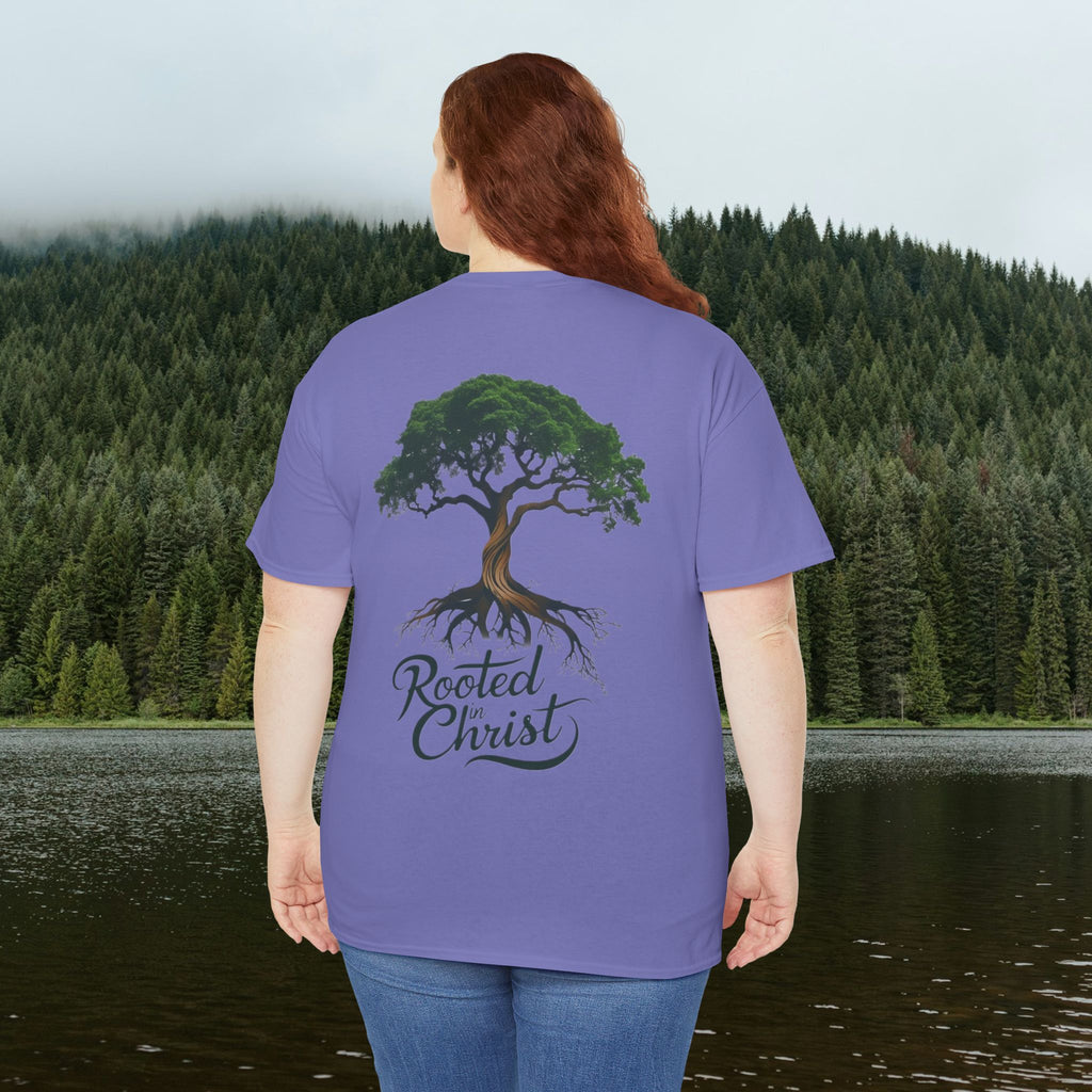 Iron Faith Co. | Rooted Christ Heavy Cotton Tee