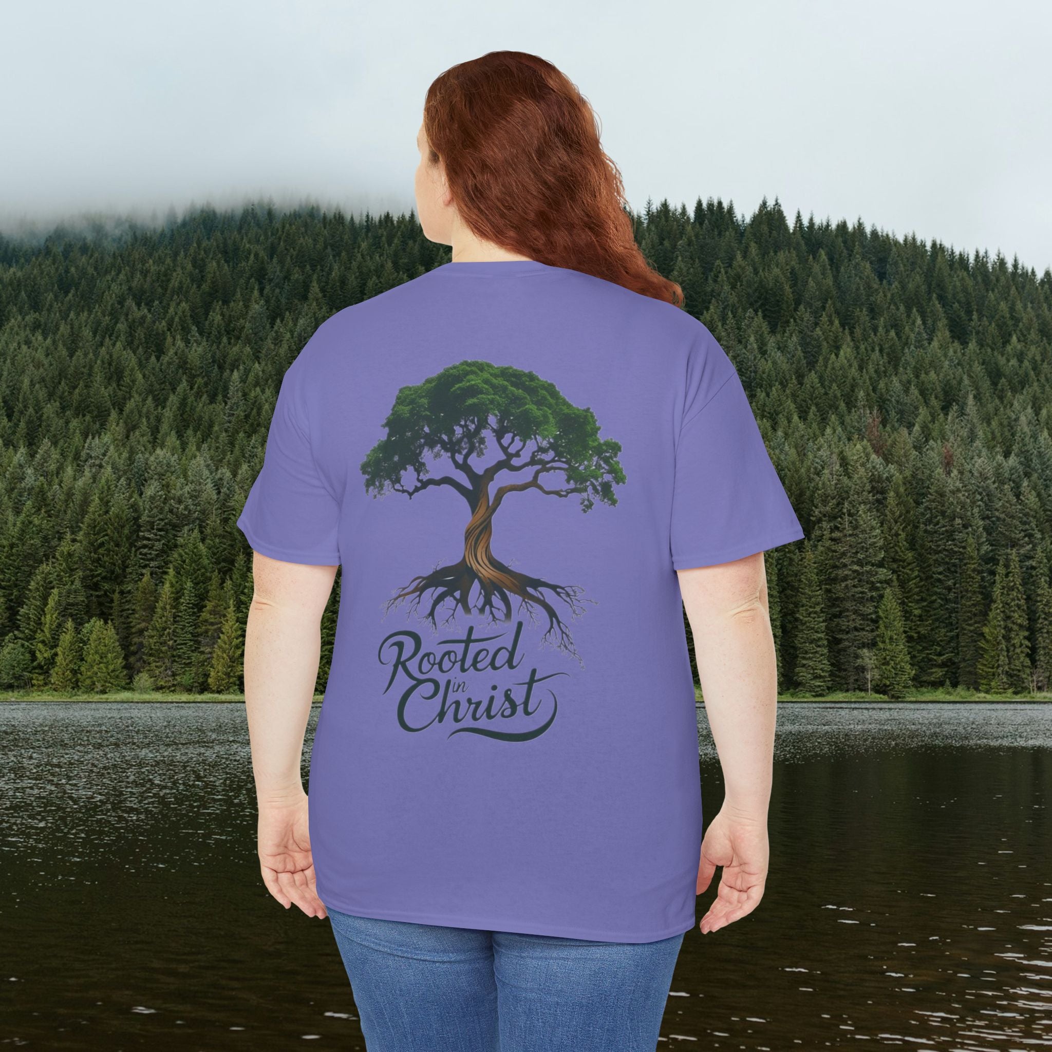 Iron Faith Co. | Rooted Christ Heavy Cotton Tee