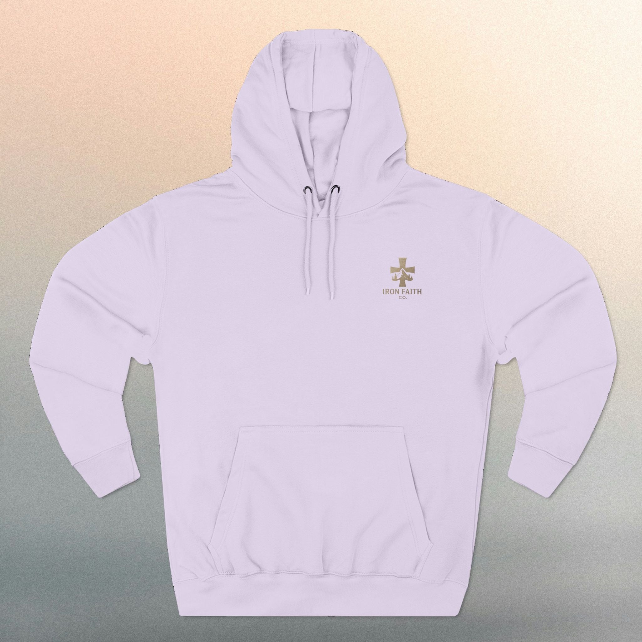 A Woman Who Fears The Lord Is Worthy Of Praise | Proverbs 31:30 | Iron Faith Co. |  Fleece Hoodie