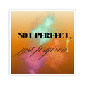 Iron Faith Co. | Not Perfect, Just Forgiven | Kiss-Cut Stickers