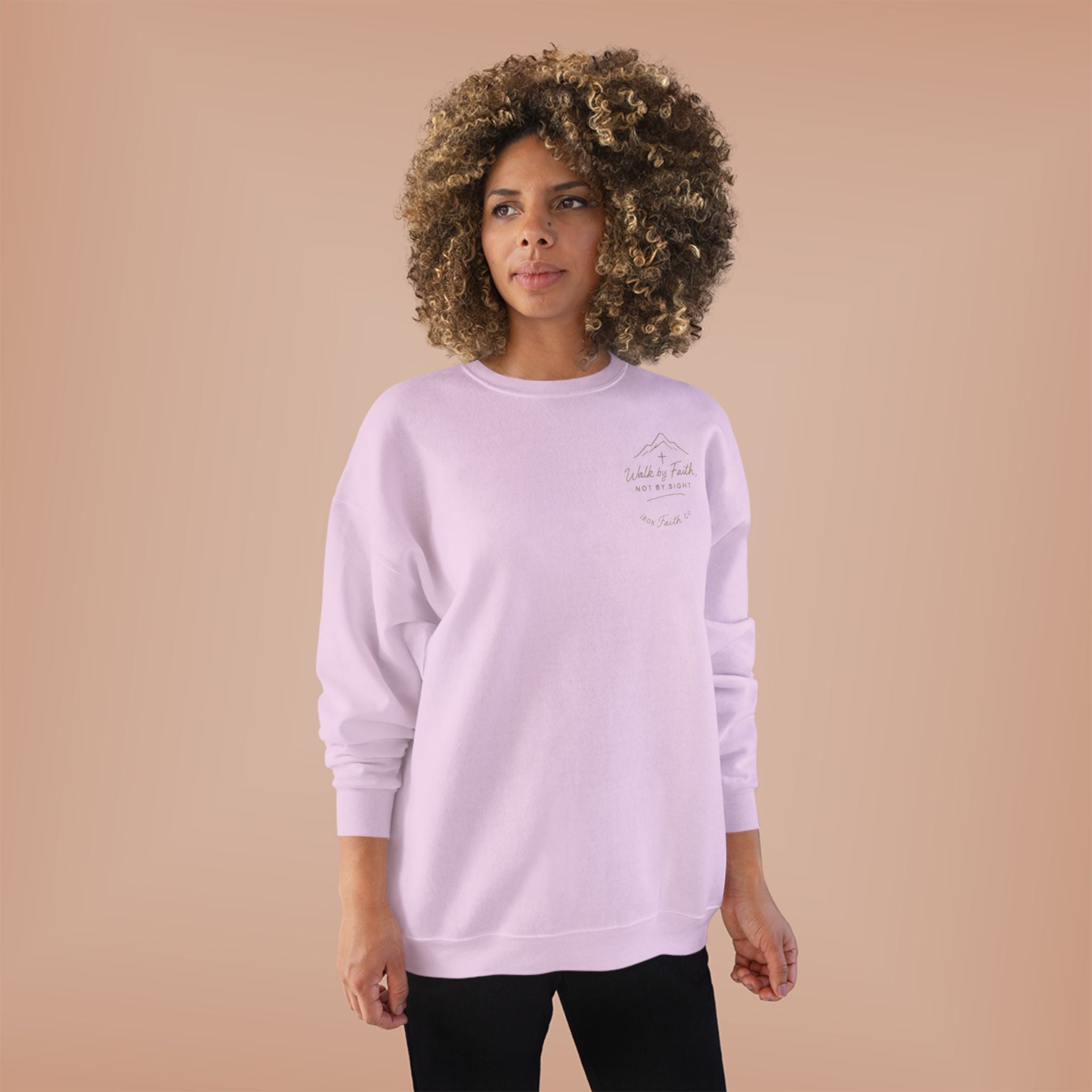 Gods creation | Iron Faith Co. | Eco-Friendly Crewneck Sweatshirt