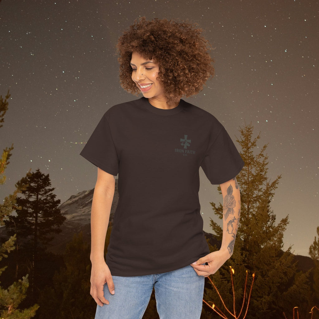 Iron Faith Co | Not Perfect, Just Forgiven - Unisex Heavy Cotton T-Shirt