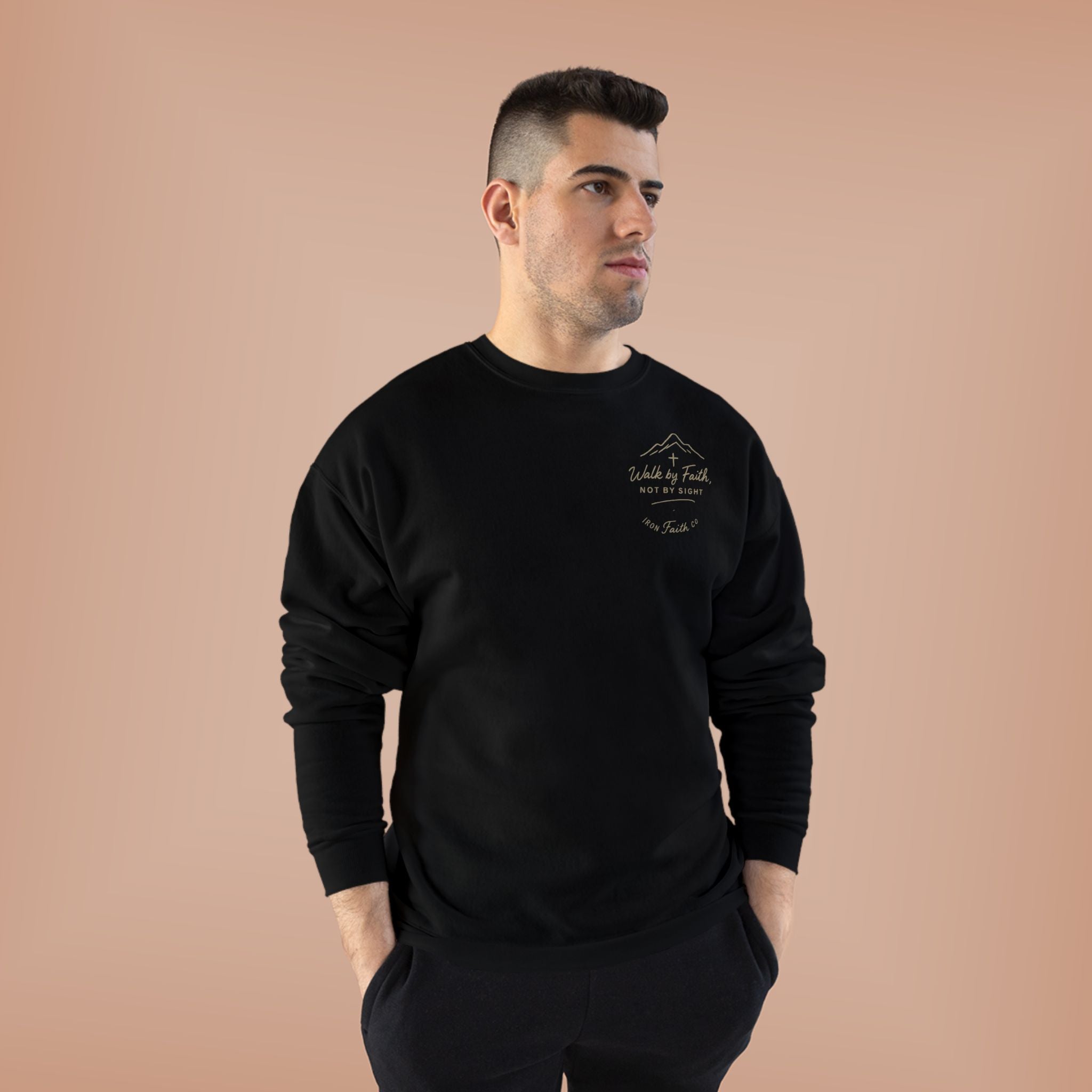 Gods creation | Iron Faith Co. | Eco-Friendly Crewneck Sweatshirt