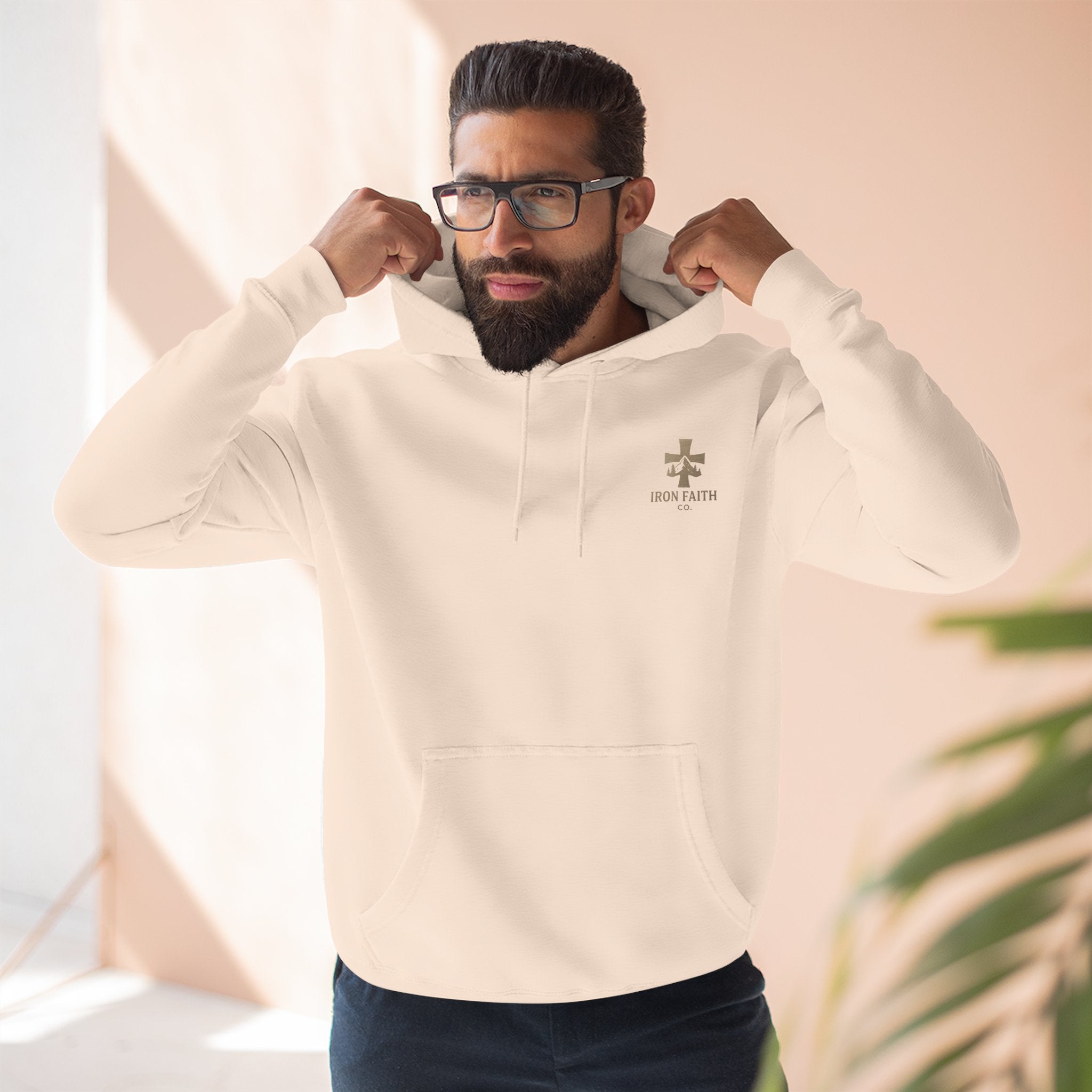 A Woman Who Fears The Lord Is Worthy Of Praise | Proverbs 31:30 | Iron Faith Co. |  Fleece Hoodie