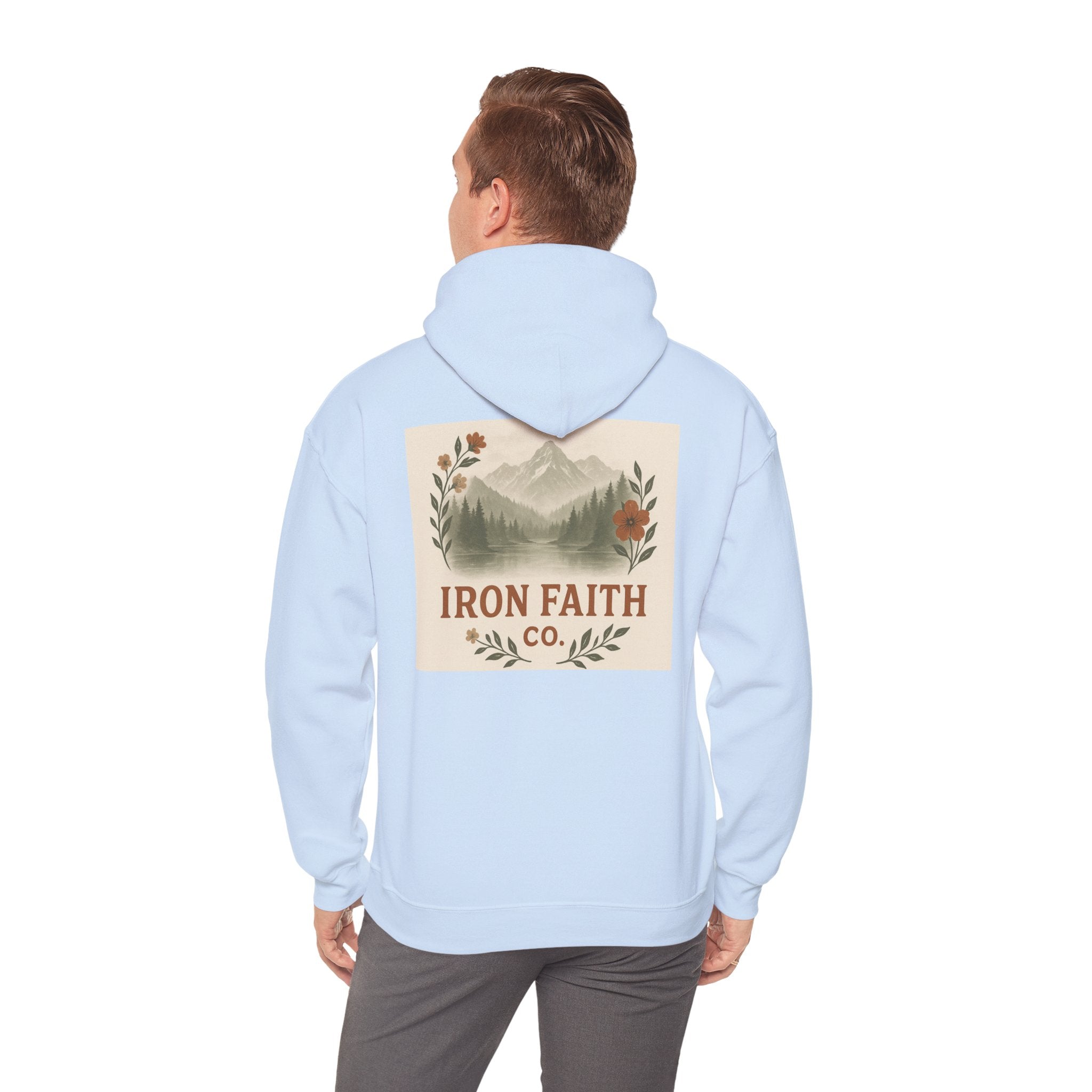 Iron Faith Co. Mountain Logo Pullover