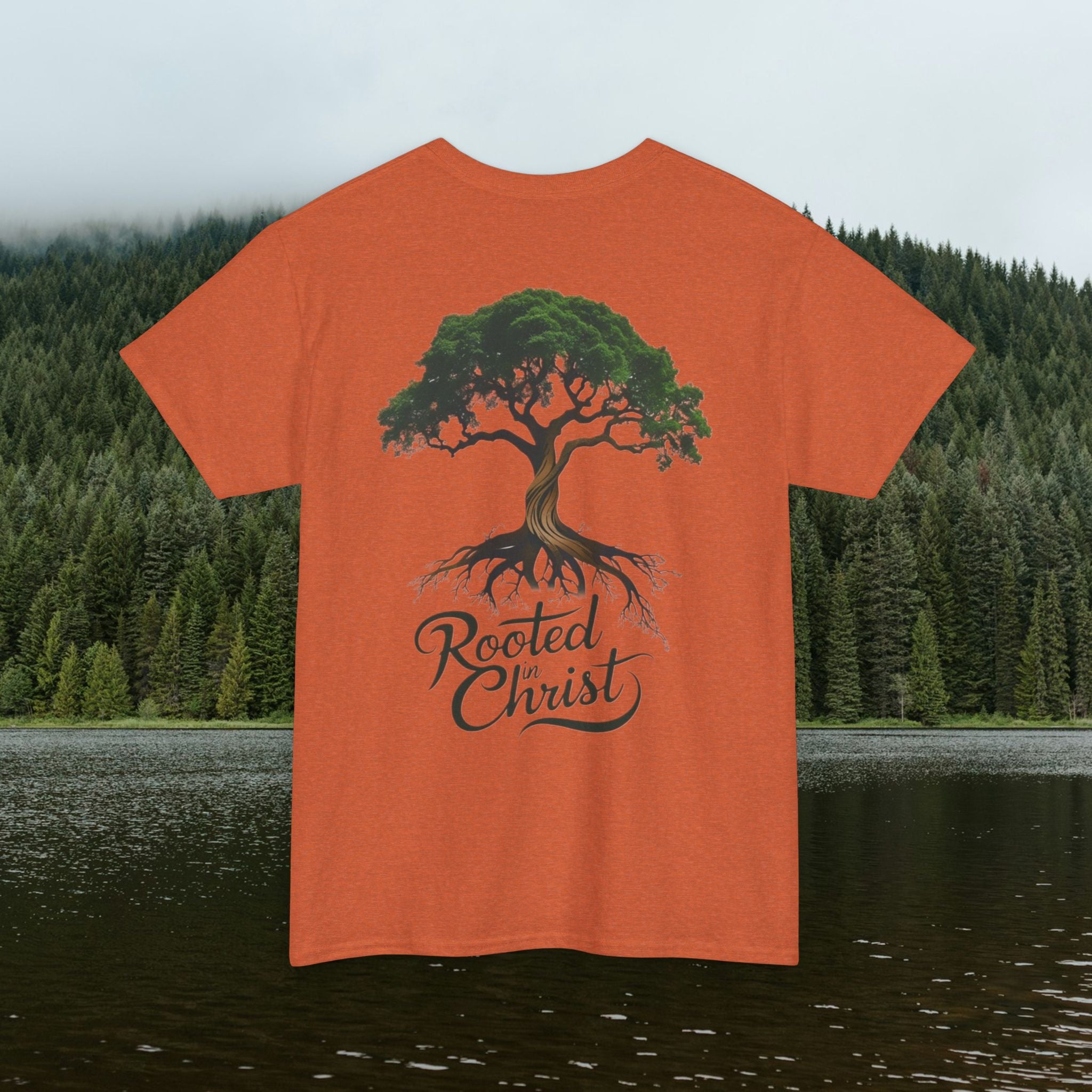 Iron Faith Co. | Rooted Christ Heavy Cotton Tee