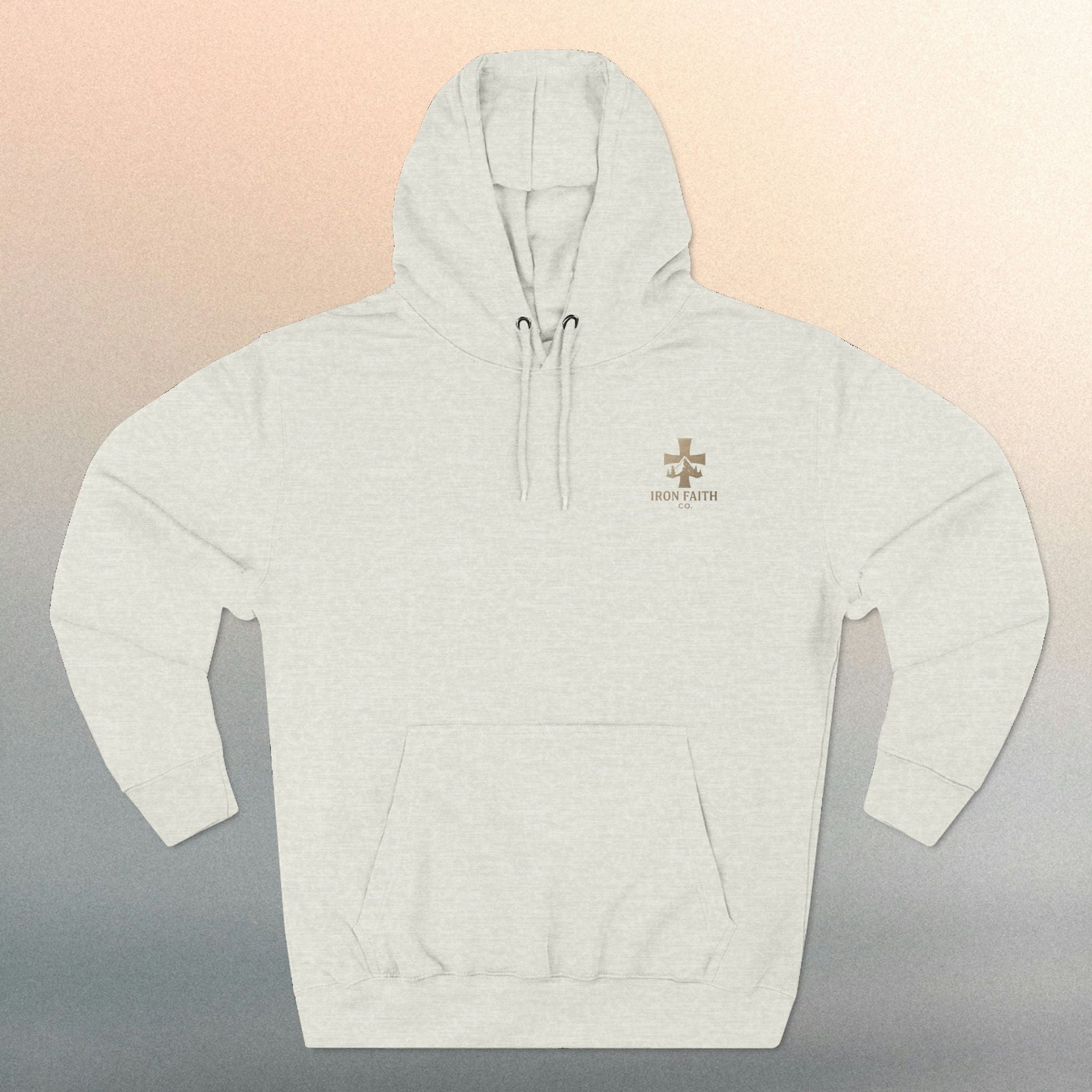 A Woman Who Fears The Lord Is Worthy Of Praise | Proverbs 31:30 | Iron Faith Co. |  Fleece Hoodie