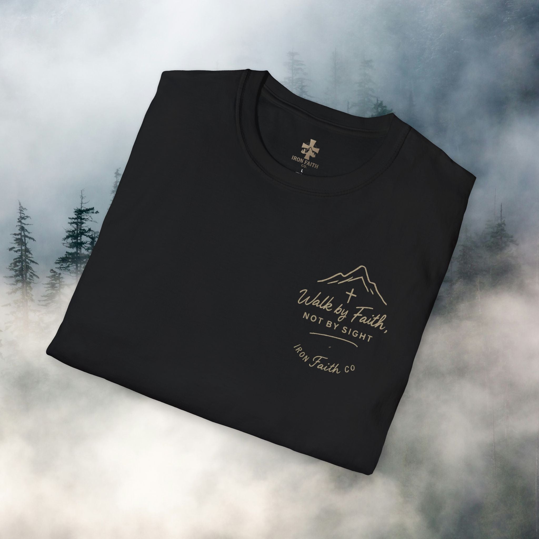 Iron Faith co | Matthew 6:34 T-shirt