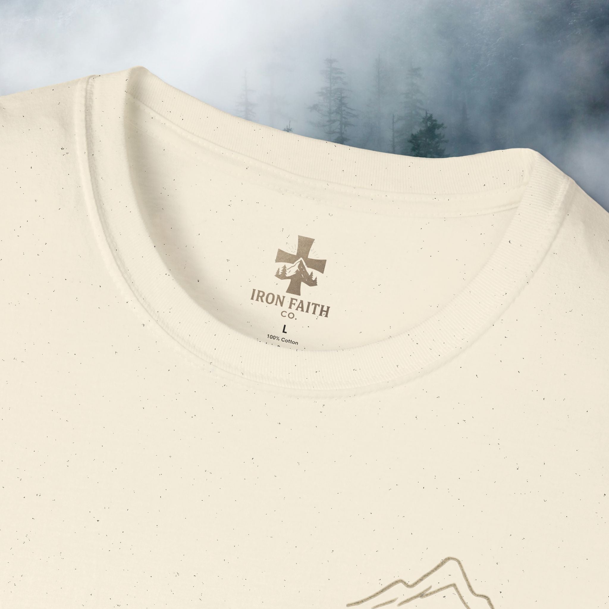 Iron Faith co | Matthew 6:34 T-shirt