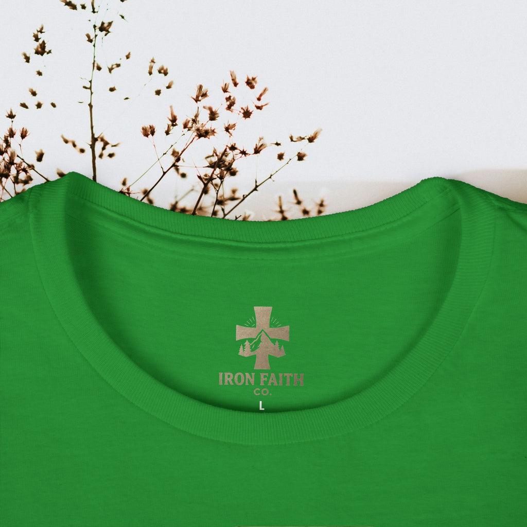 Iron Faith Co. | Walk by Faith | Women's Softstyle Tee