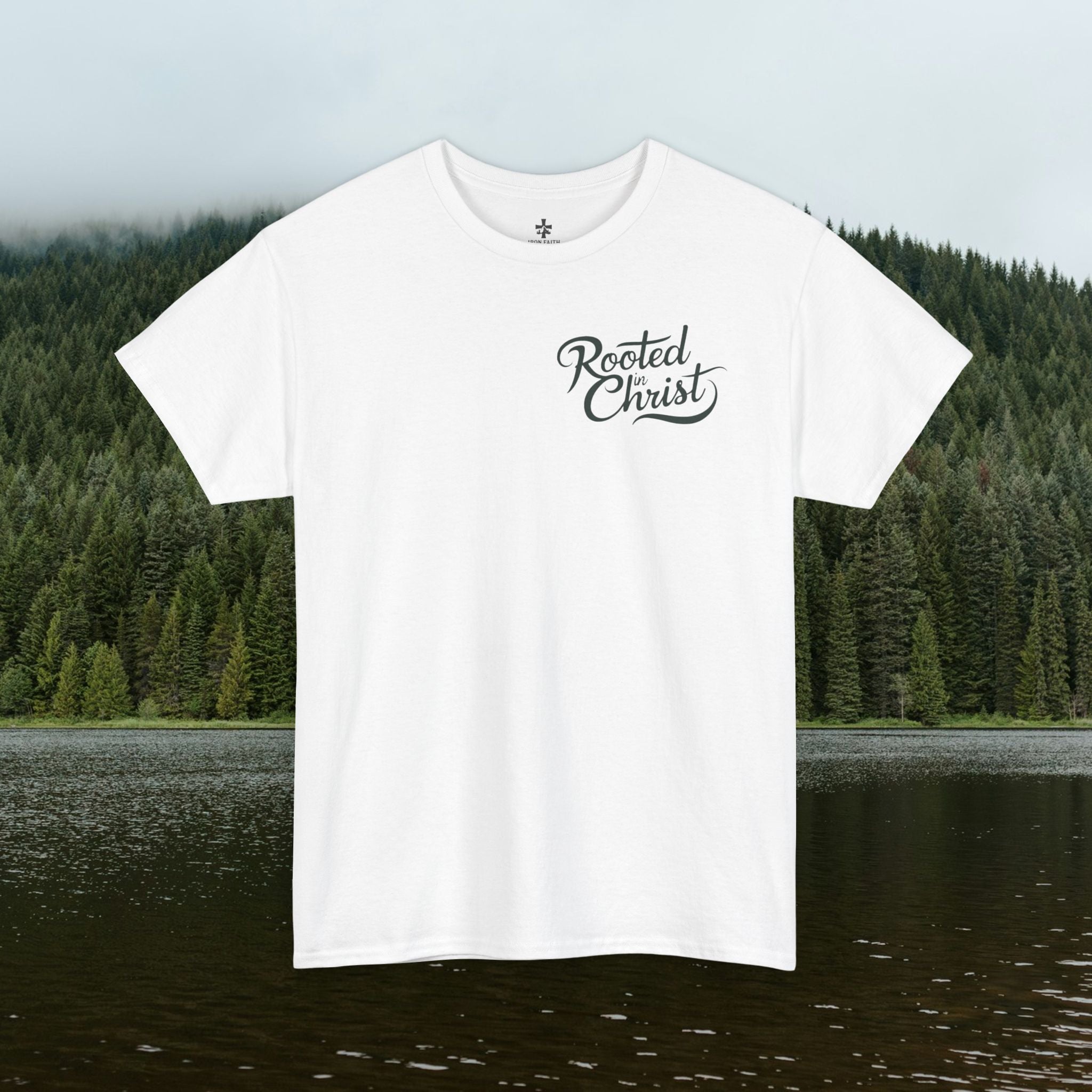 Iron Faith Co. | Rooted Christ Heavy Cotton Tee