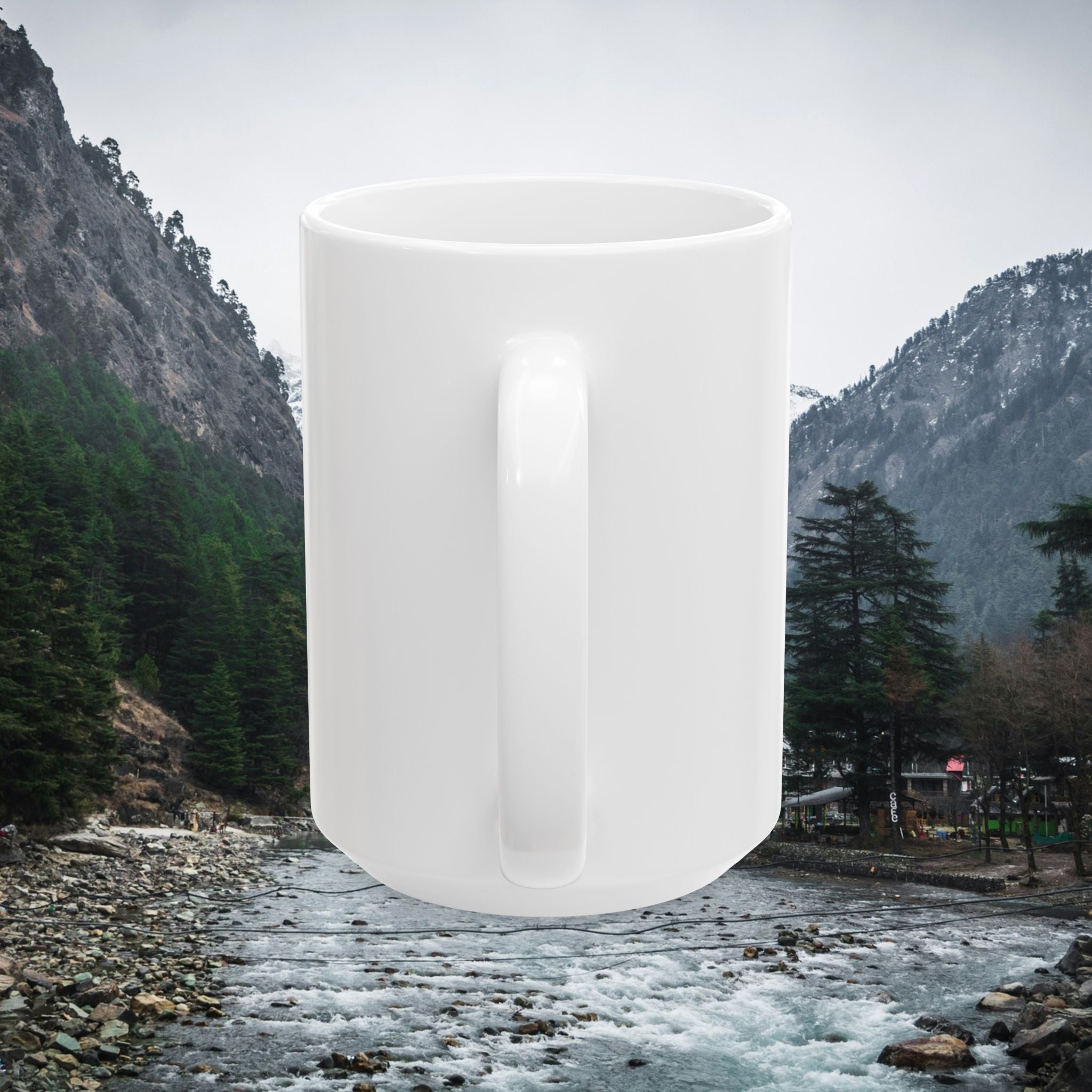 The Wilderness | Iron Faith Co. | Ceramic Mug, (15oz)