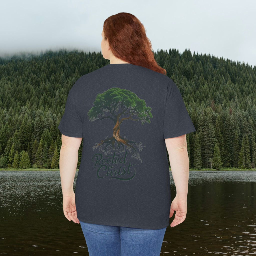 Iron Faith Co. | Rooted Christ Heavy Cotton Tee