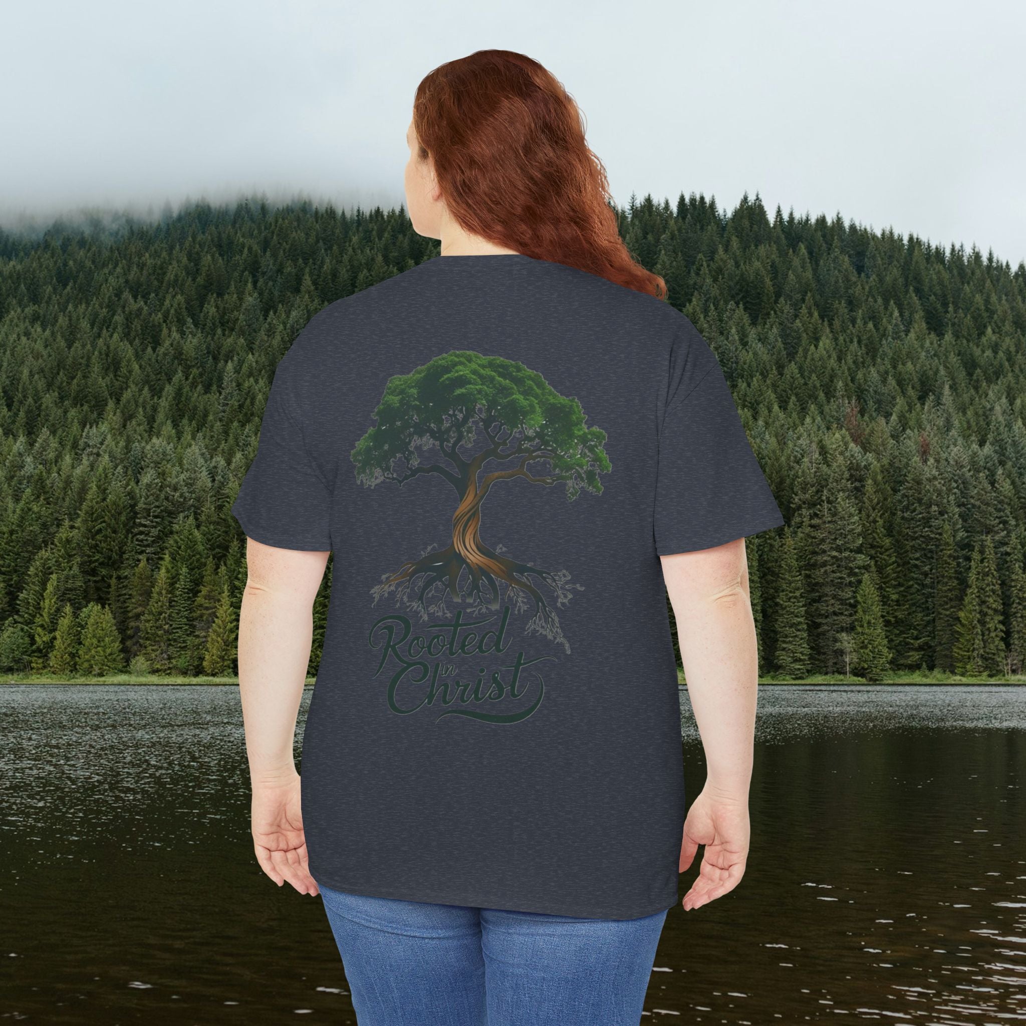 Iron Faith Co. | Rooted Christ Heavy Cotton Tee