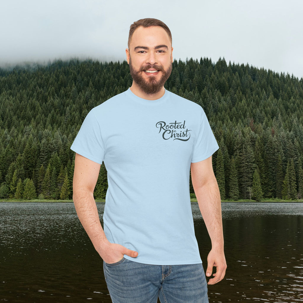 Iron Faith Co. | Rooted Christ Heavy Cotton Tee