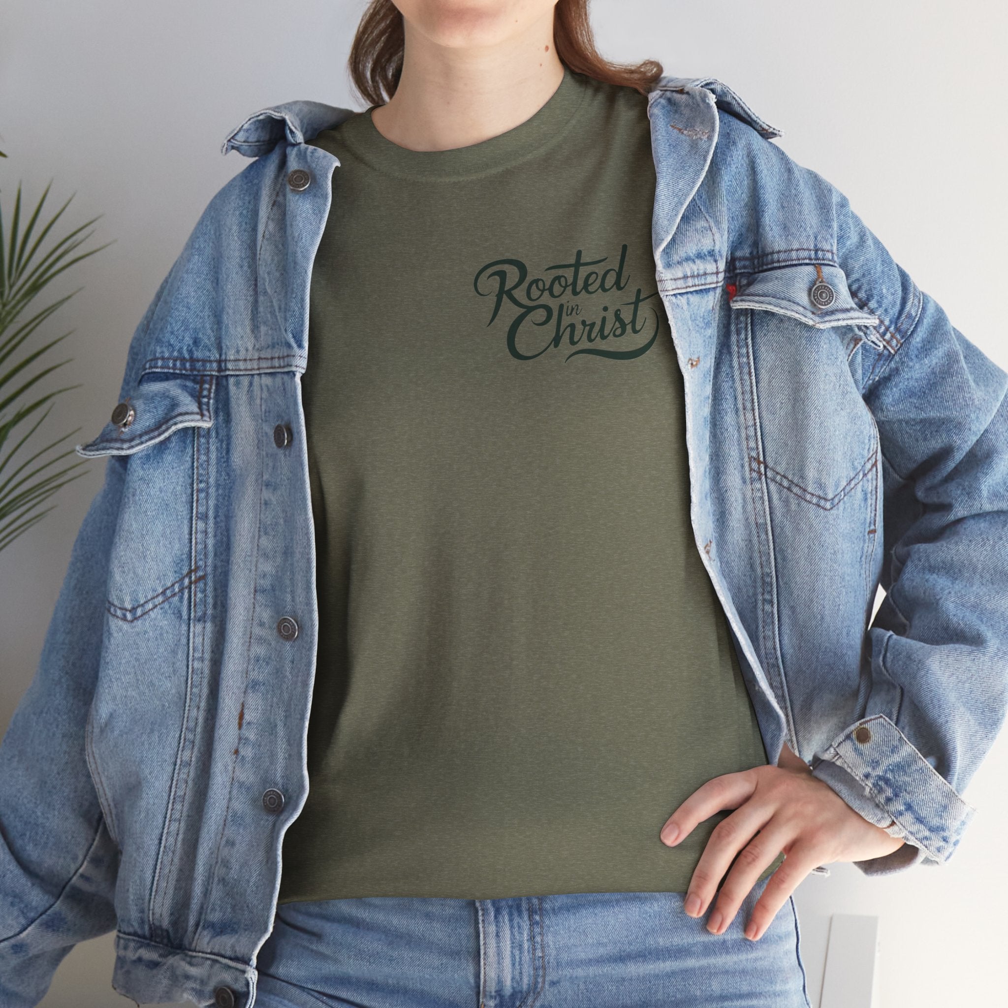 Iron Faith Co. | Rooted Christ Heavy Cotton Tee