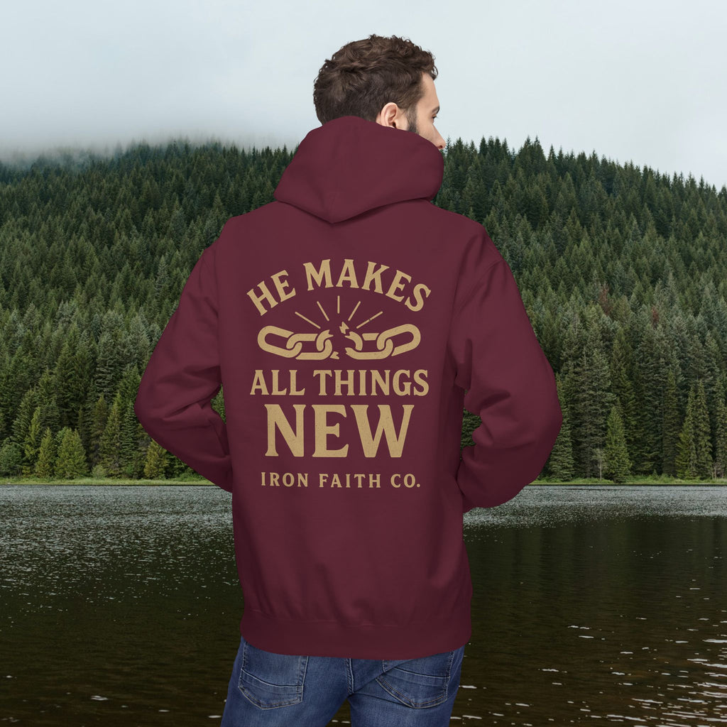 He Makes All Things New Hoodie
