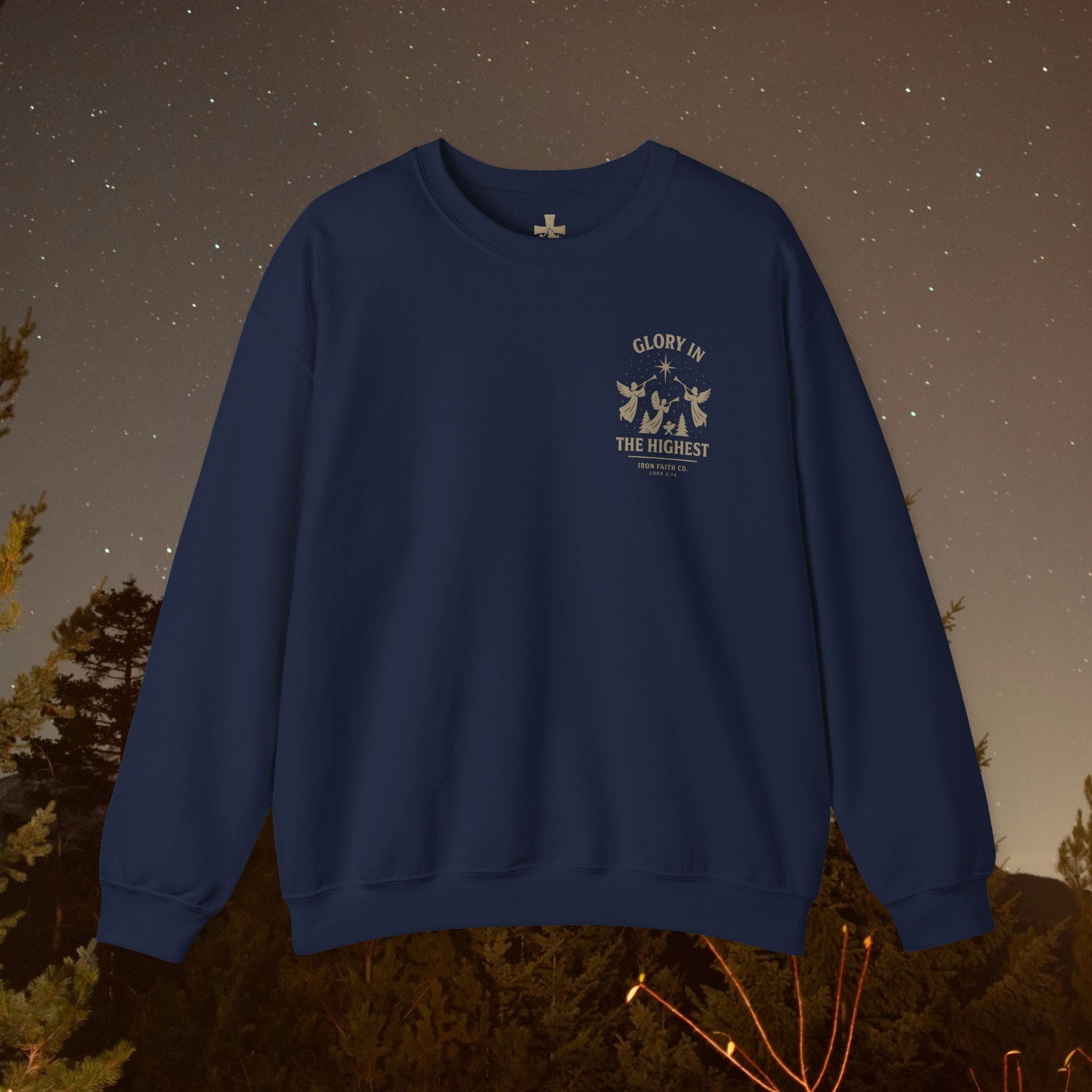 Hope Was Born This Night Sweatshirt - IronFaithCo.