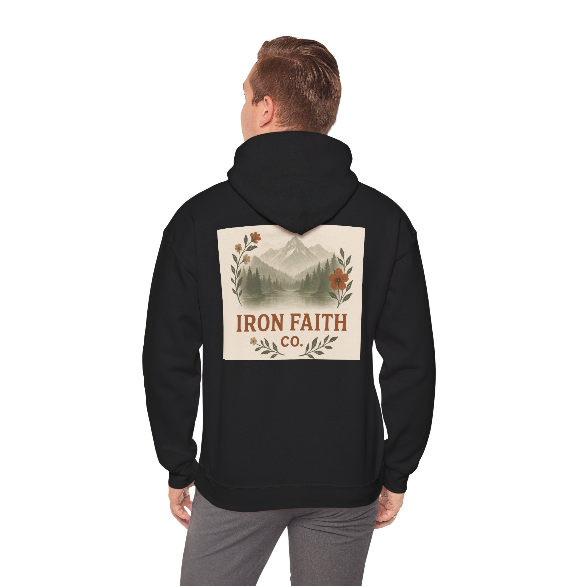 Iron Faith Co. Mountain Logo Pullover