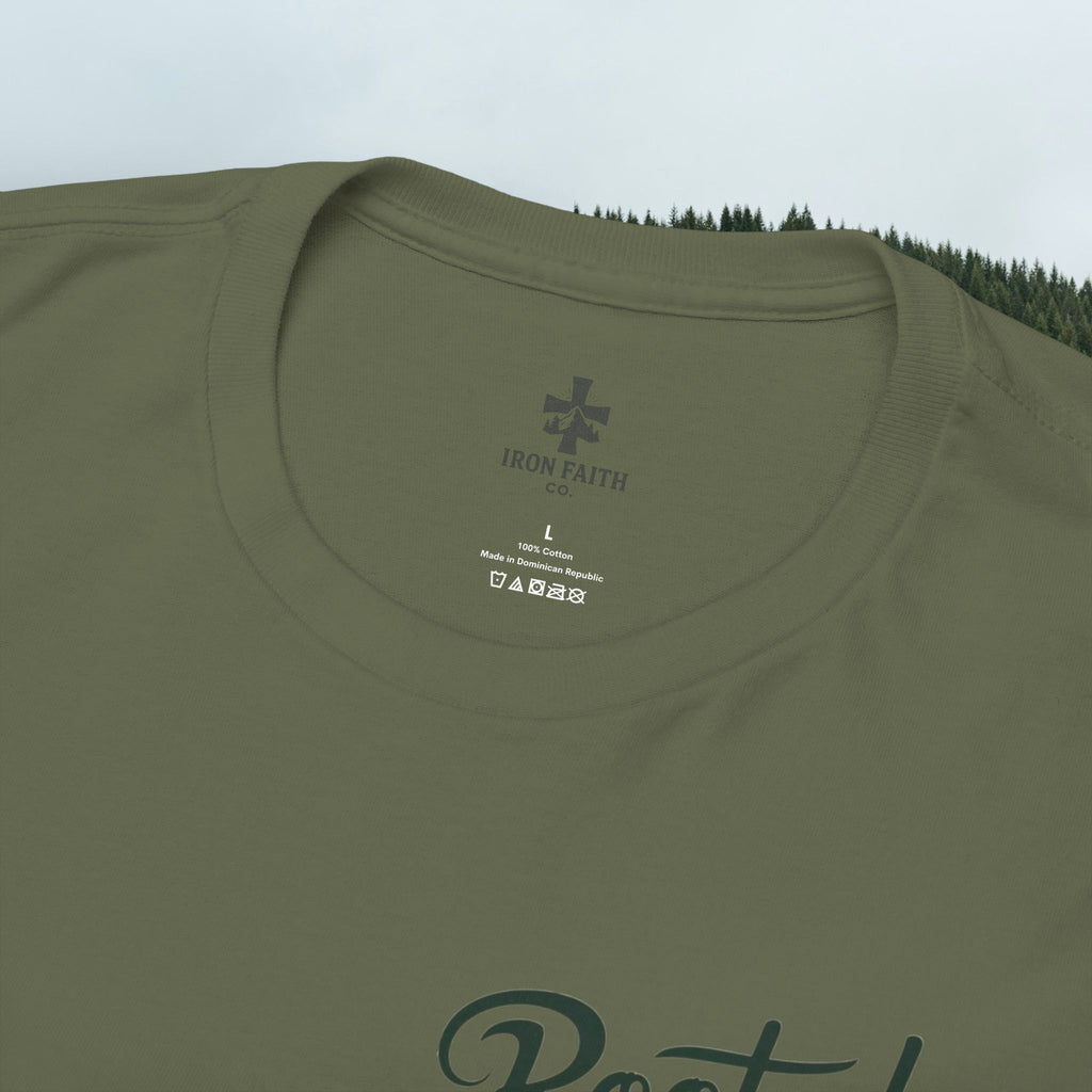 Iron Faith Co. | Rooted Christ Heavy Cotton Tee