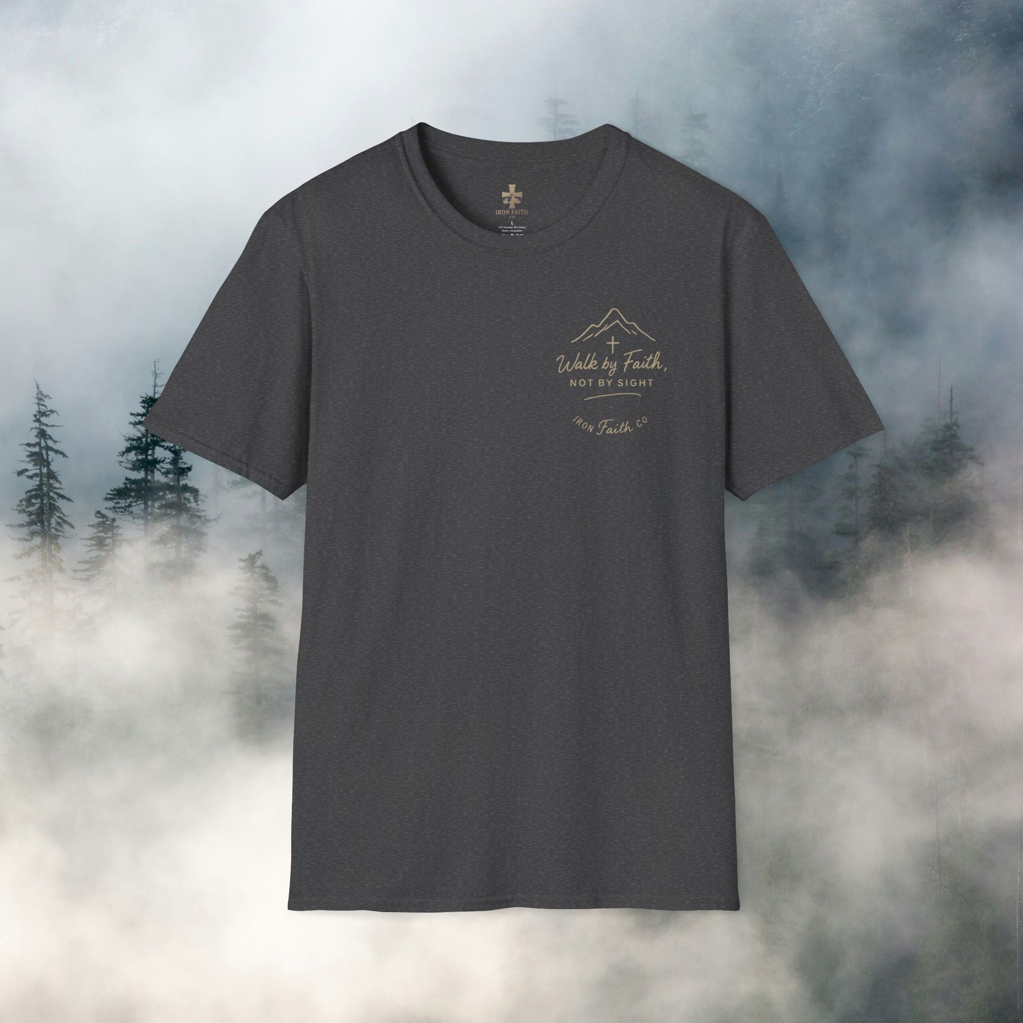 Iron Faith co | Matthew 6:34 T-shirt