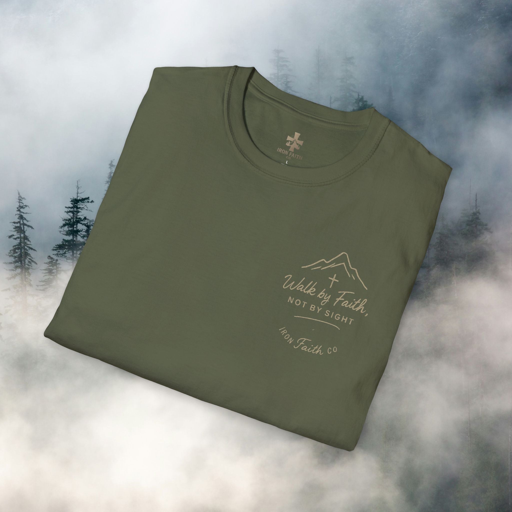 Iron Faith co | Matthew 6:34 T-shirt
