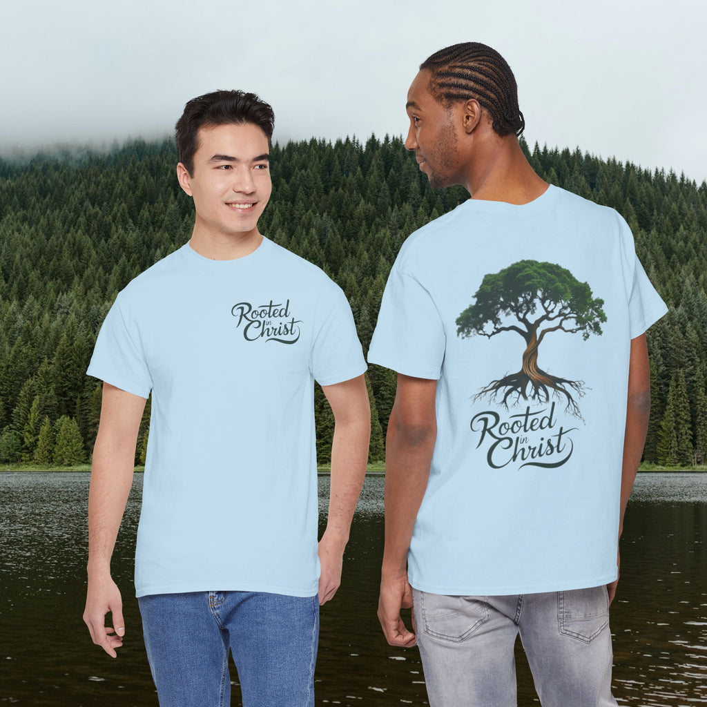 Iron Faith Co. | Rooted Christ Heavy Cotton Tee
