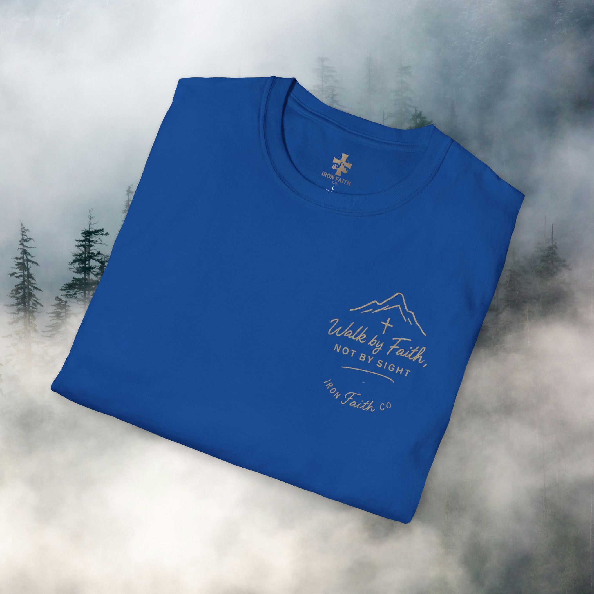Iron Faith co | Matthew 6:34 T-shirt
