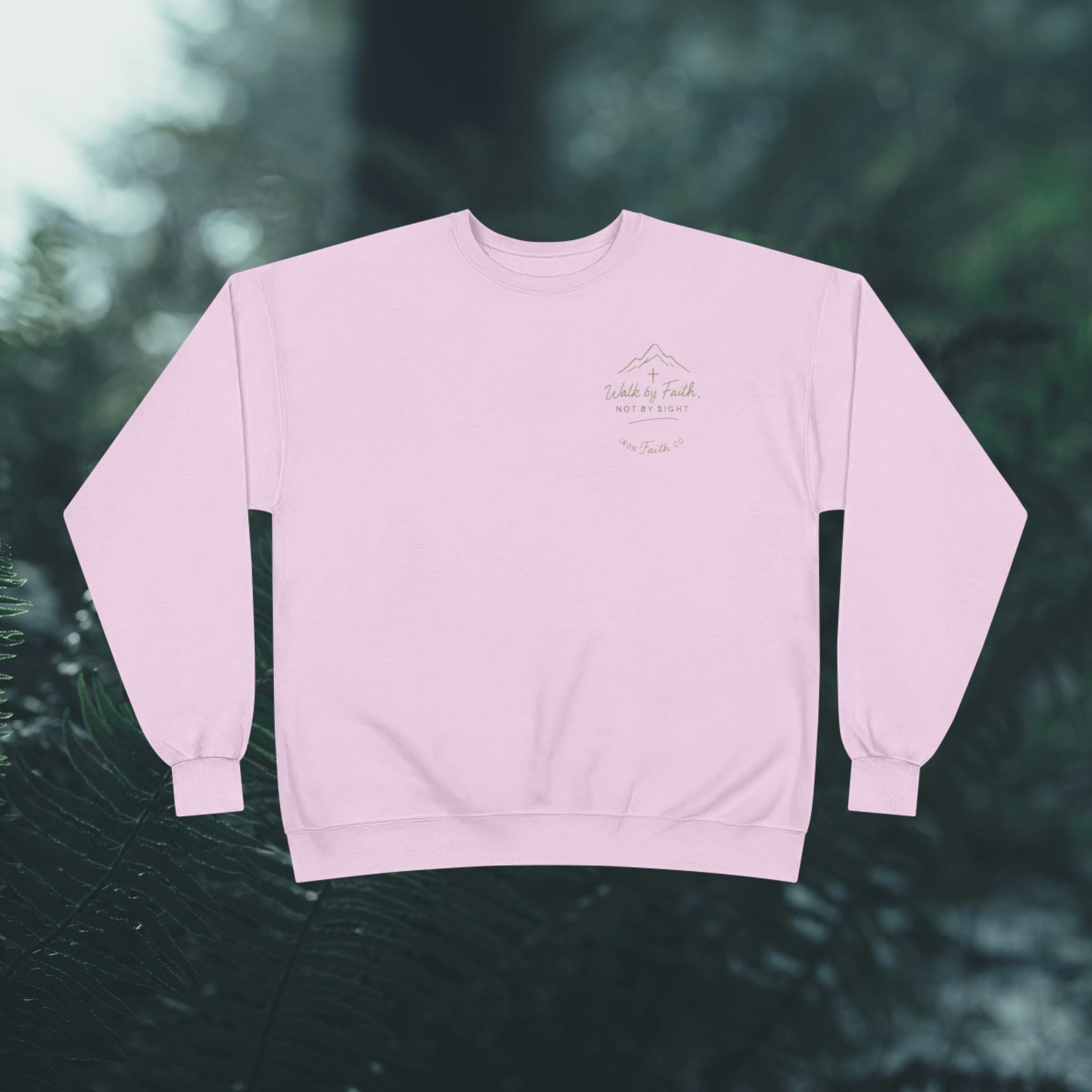 Gods creation | Iron Faith Co. | Eco-Friendly Crewneck Sweatshirt