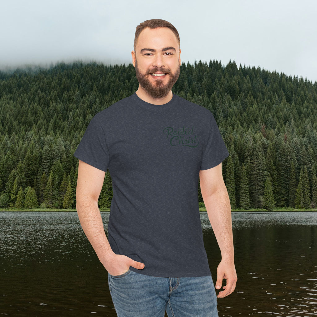 Iron Faith Co. | Rooted Christ Heavy Cotton Tee