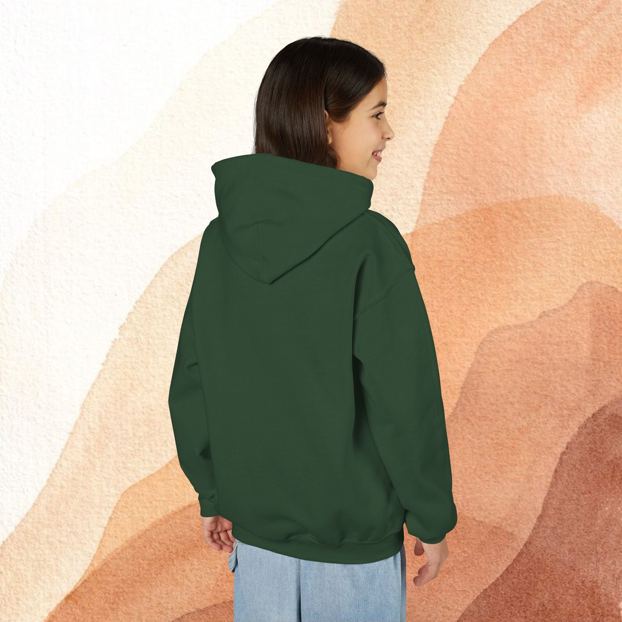 Youth Hoodie — "Faithfulness Produces Fruit" Kids Hooded Sweatshirt