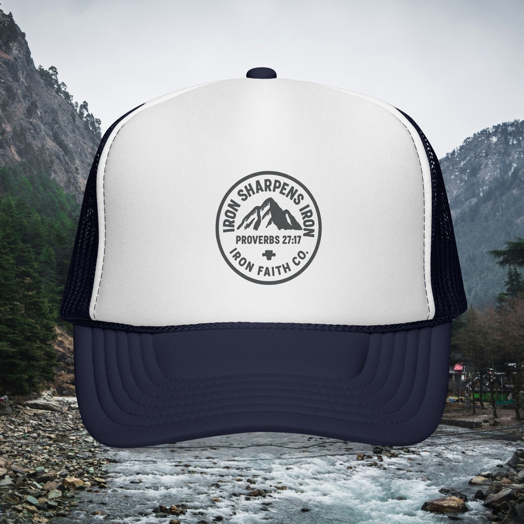 Iron Faith Co. | Iron sharpens iron | Trucker Cap
