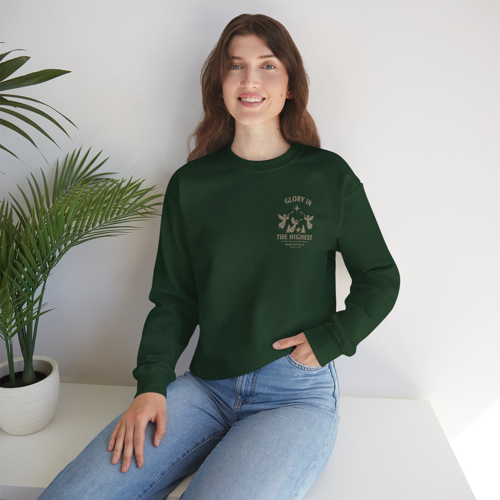 Hope Was Born This Night Sweatshirt - IronFaithCo.
