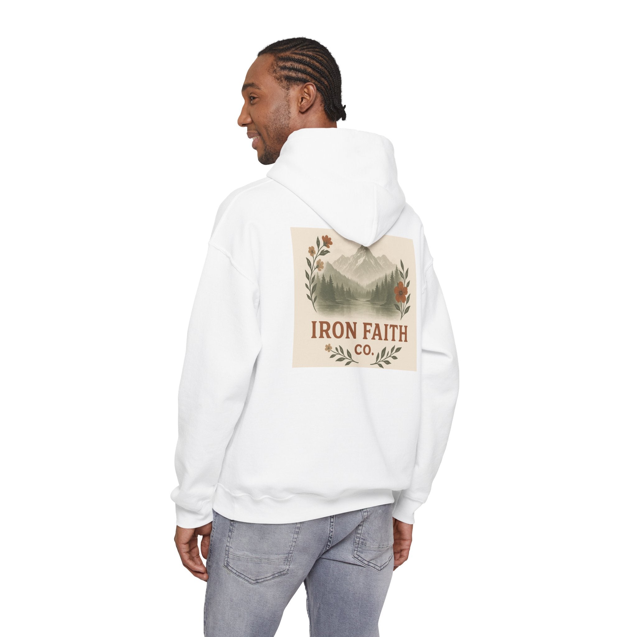 Iron Faith Co. Mountain Logo Pullover