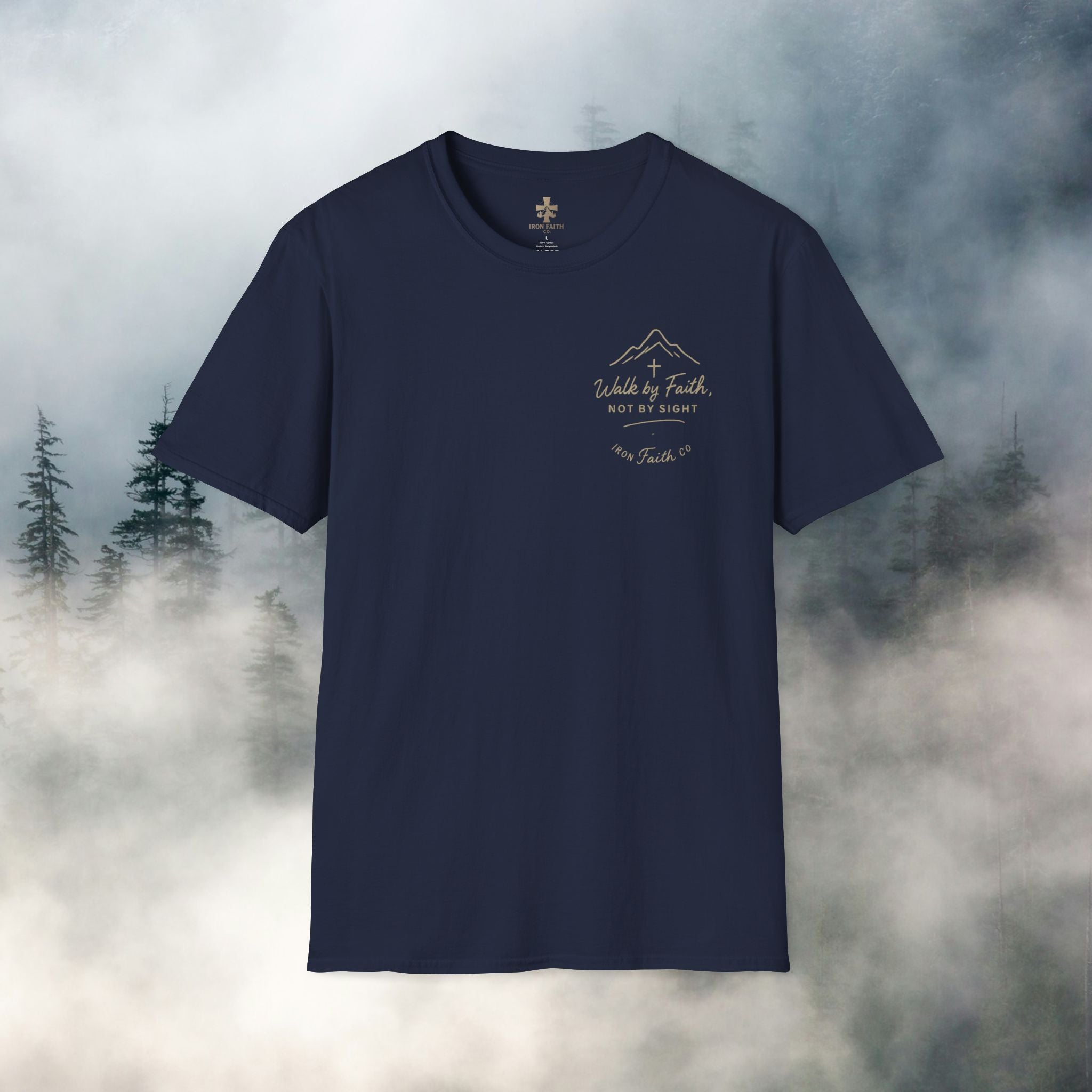 Iron Faith co | Matthew 6:34 T-shirt