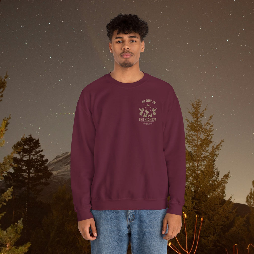 Hope Was Born This Night Sweatshirt - IronFaithCo.
