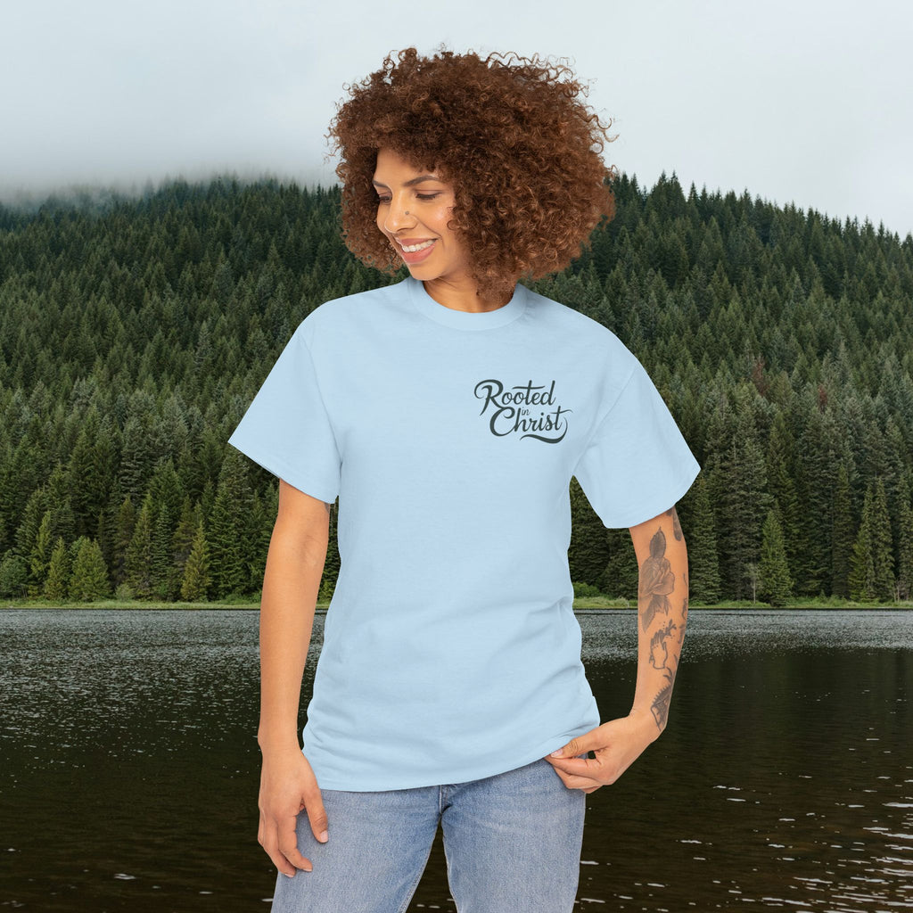 Iron Faith Co. | Rooted Christ Heavy Cotton Tee