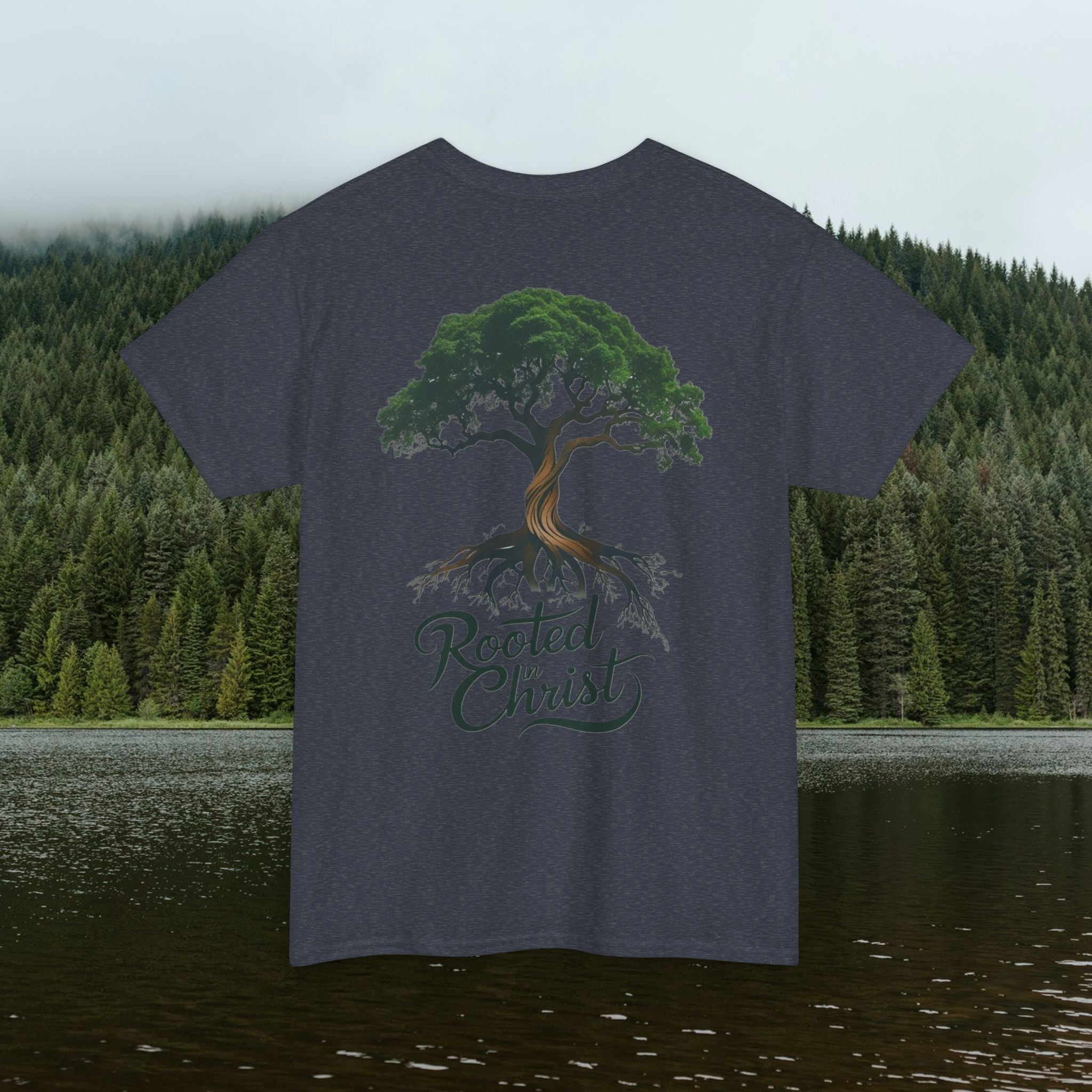 Iron Faith Co. | Rooted Christ Heavy Cotton Tee